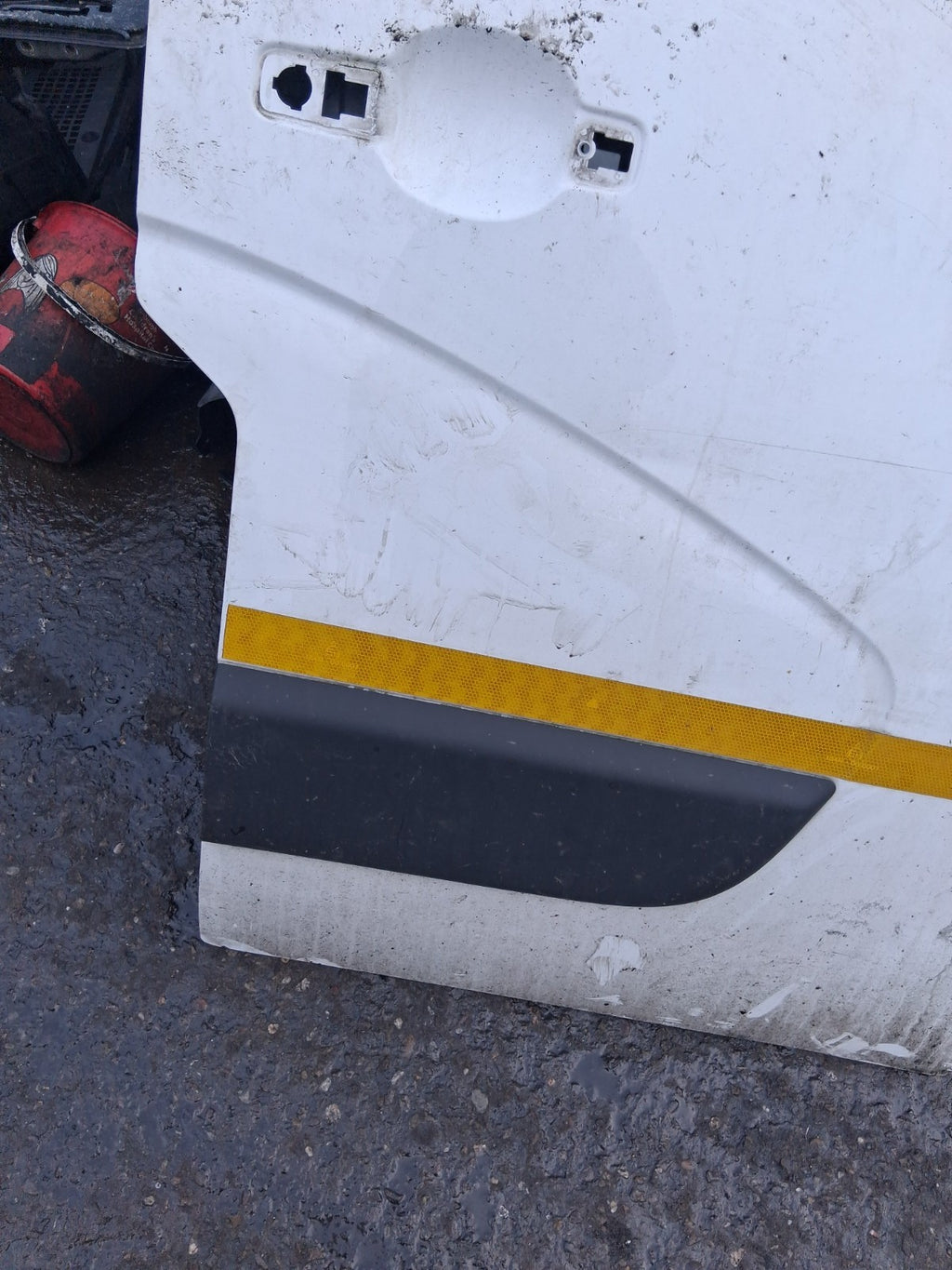 2020 RENAULT MASTER MK3 OSF DRIVER SIDE FRONT DOOR BARE WHITE