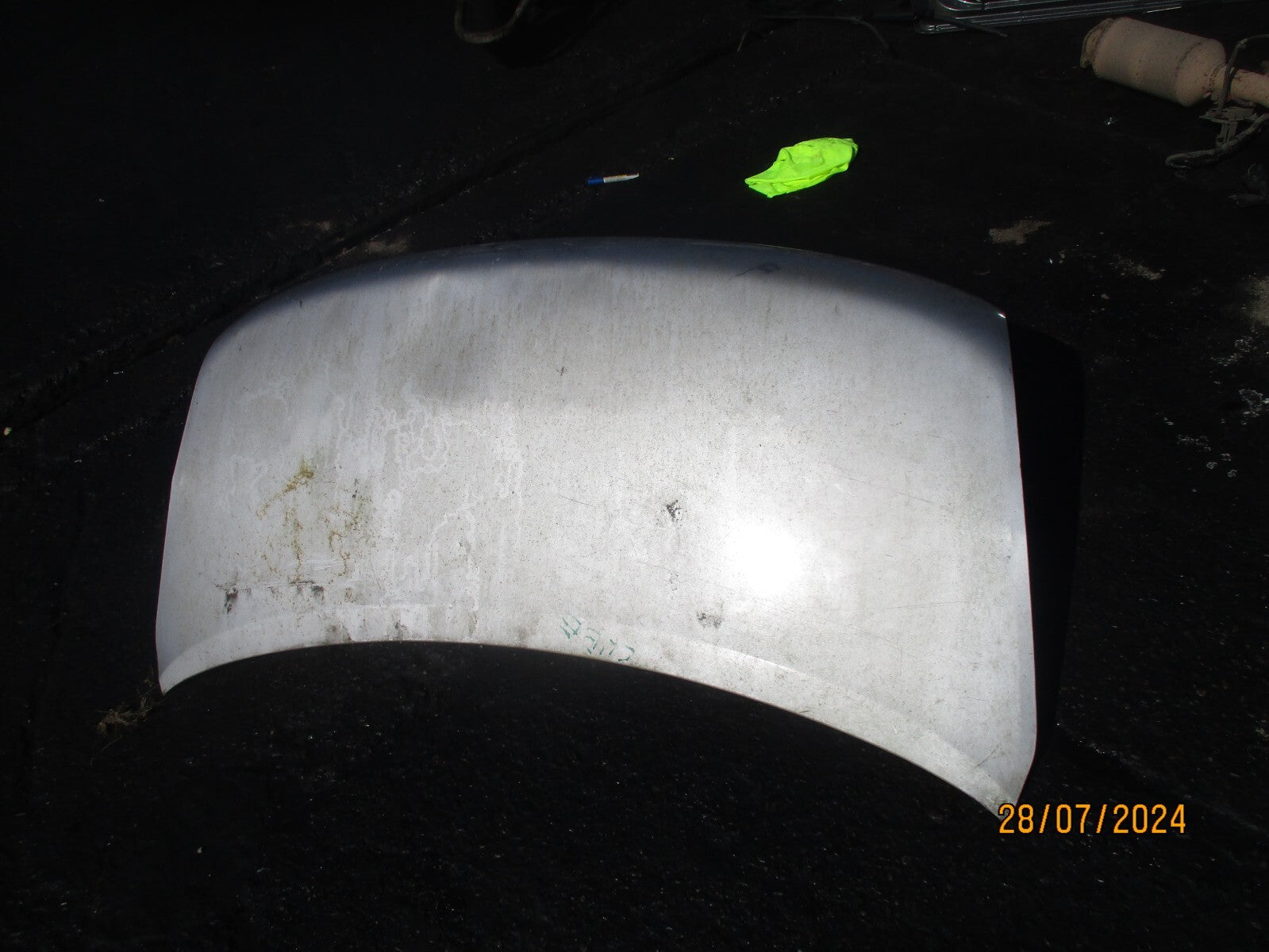 NISSAN CUBE MK3 2013 FRONT BONNET HOOD PANEL SILVER K23