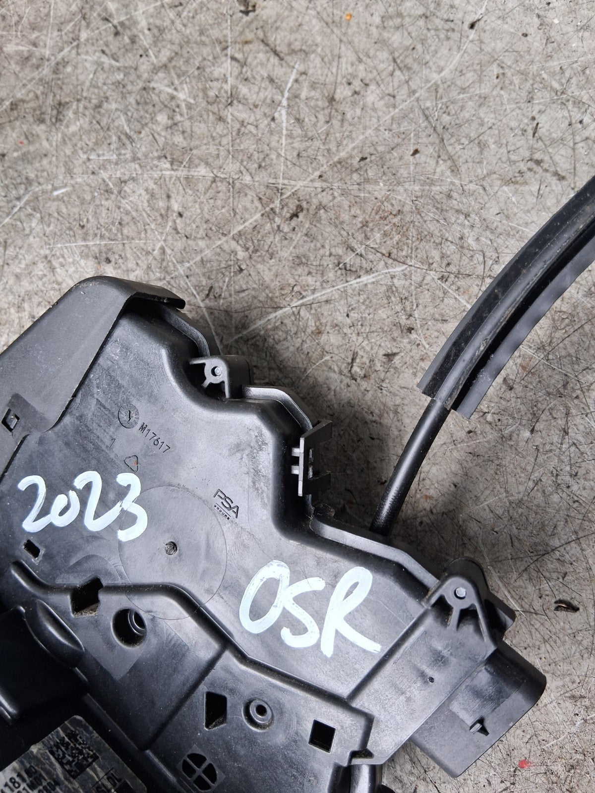 2023 VAUXHALL ASTRA J OSR DRIVER SIDE REAR DOOR LOCK MECH 9835418180