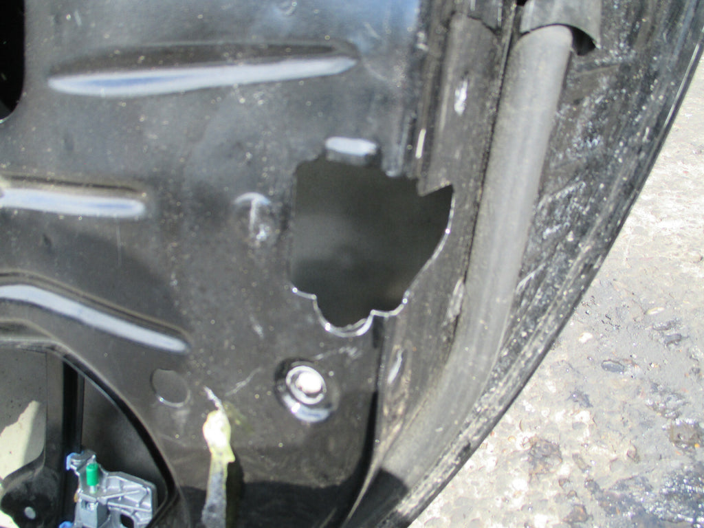 MERCEDES BENZ SLK 2010 3 DOOR OS DRIVER SIDE BARE DOOR BLACK