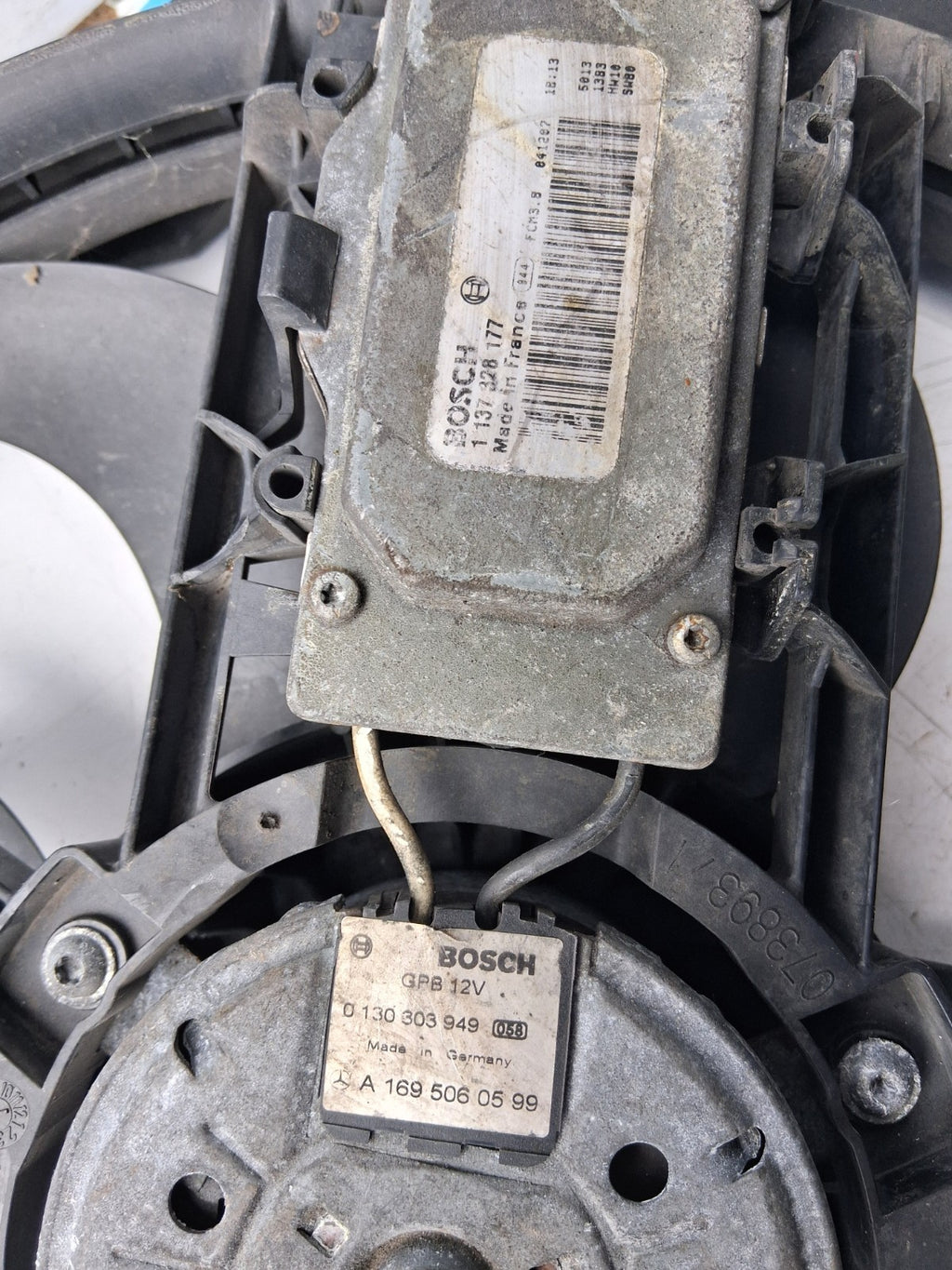 2021 MERCEDES A CLASS RADIATOR FAN ONLY A1695060599