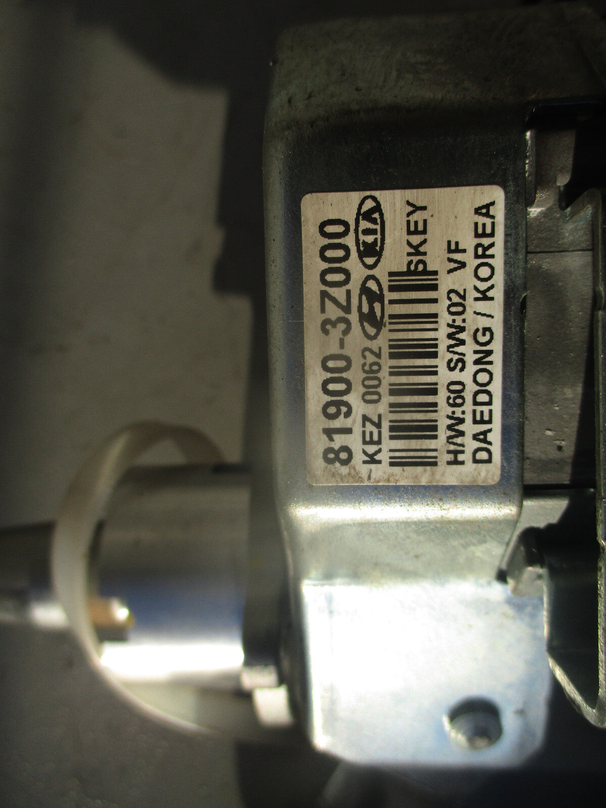 HYUNDAI I40 2016 1.7 D STEERING COLUMN FRONT WITH IGNITION BARRELL 819003Z000