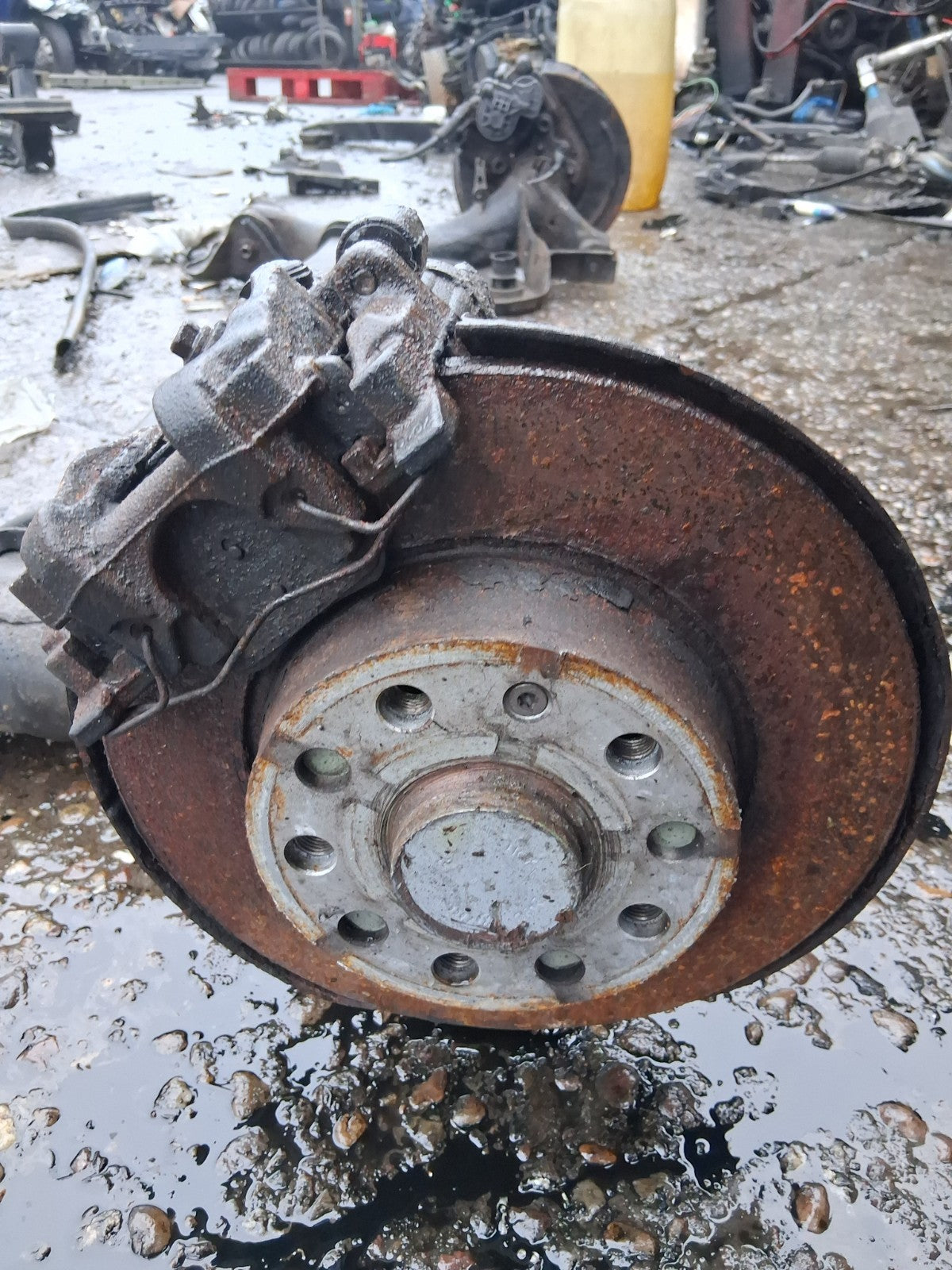 VW VOLKSWAGEN GOLF MK7 2013 1.6 TDI DIESEL REAR AXLE 5Q0501049AF