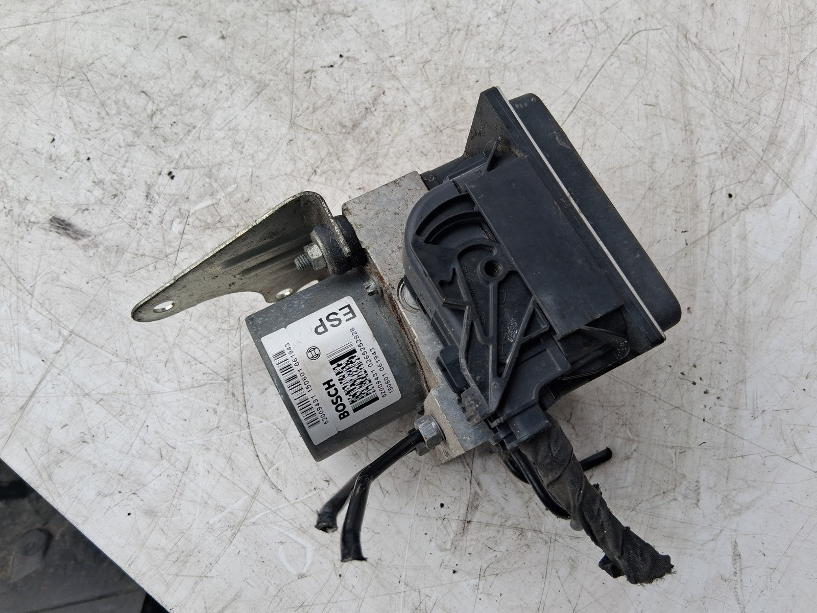 2015 FIAT 500 LOUNGE 1.2 PETROL ABS PUMP CONTROL MODULE 52009431