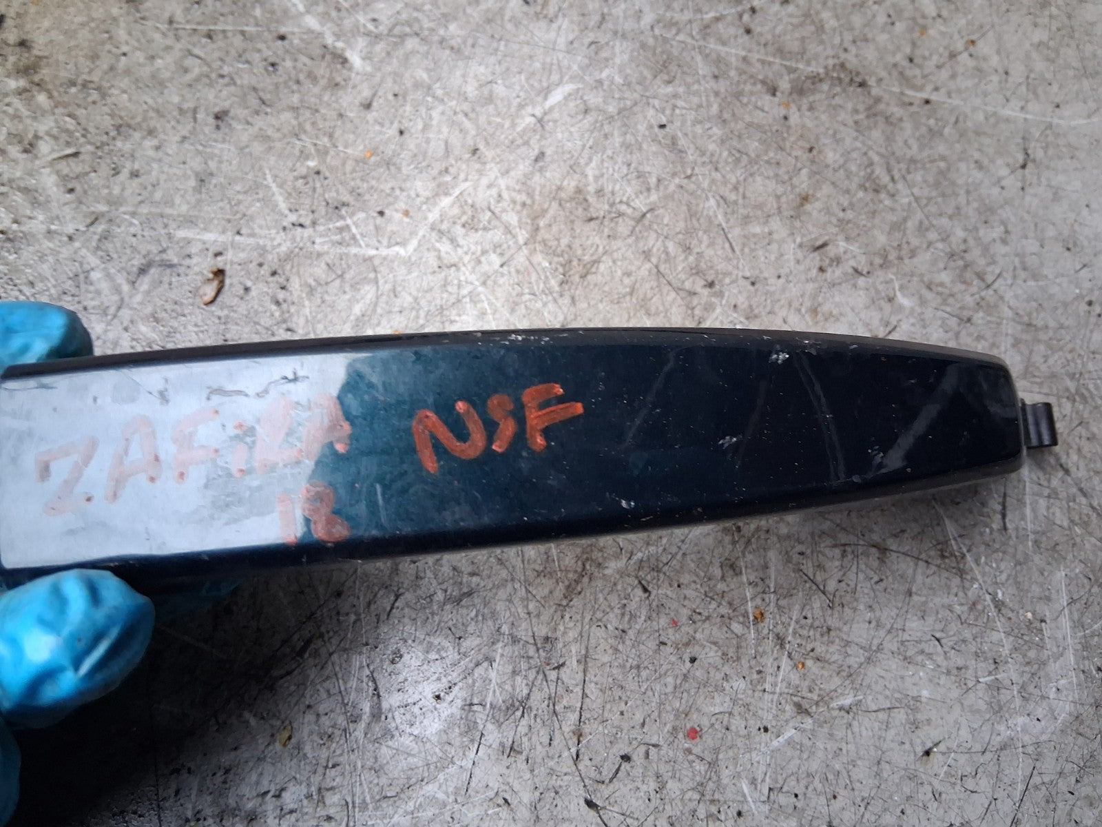 2018 VAUXHALL ZAFIRA C NSF PASSENGER SIDE FRONT LEFT EXTERIOR DOOR HANDLE