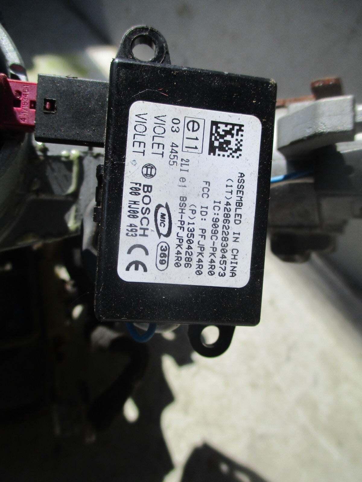 2013 VAUXHALL MOKKA MK1 STEERING COLUMN IGNITION BARREL 95145218