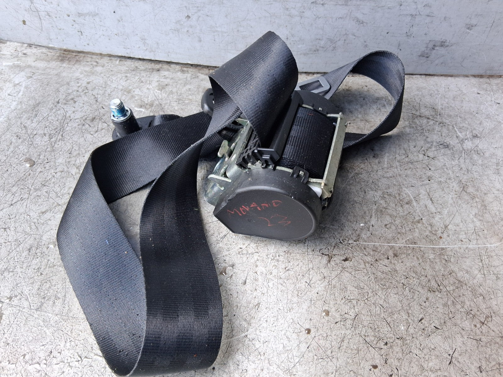 2023 VAUXHALL MOVANO C MK3 NSF PASSENGER SIDE FRONT LEFT SEAT BELT 735706800