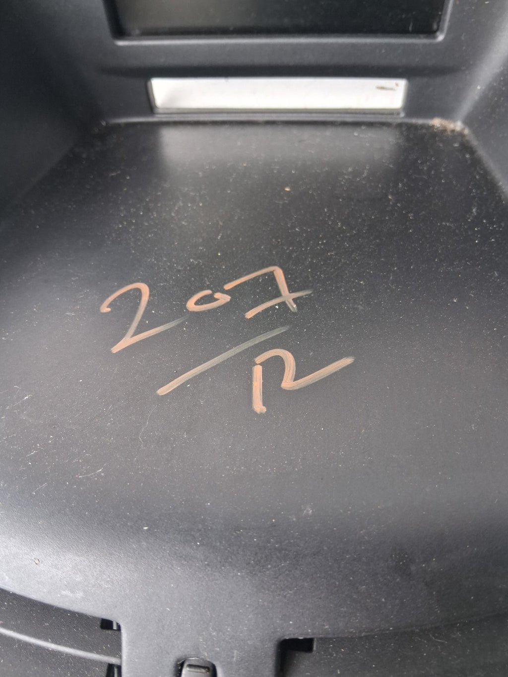 2012 PEUGOET 207 CENTRE DASHBOARD & AIR VENT 96724726ZD