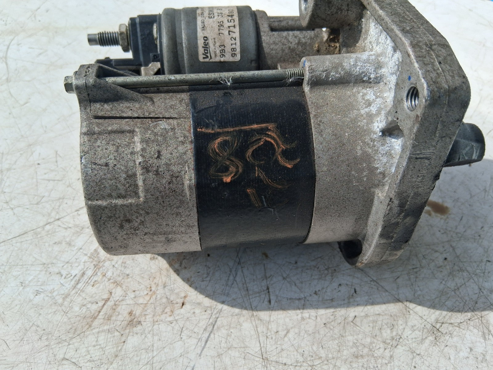 2021 PEUGEOT 208 1.2 PETROL STARTER MOTOR 9812715480