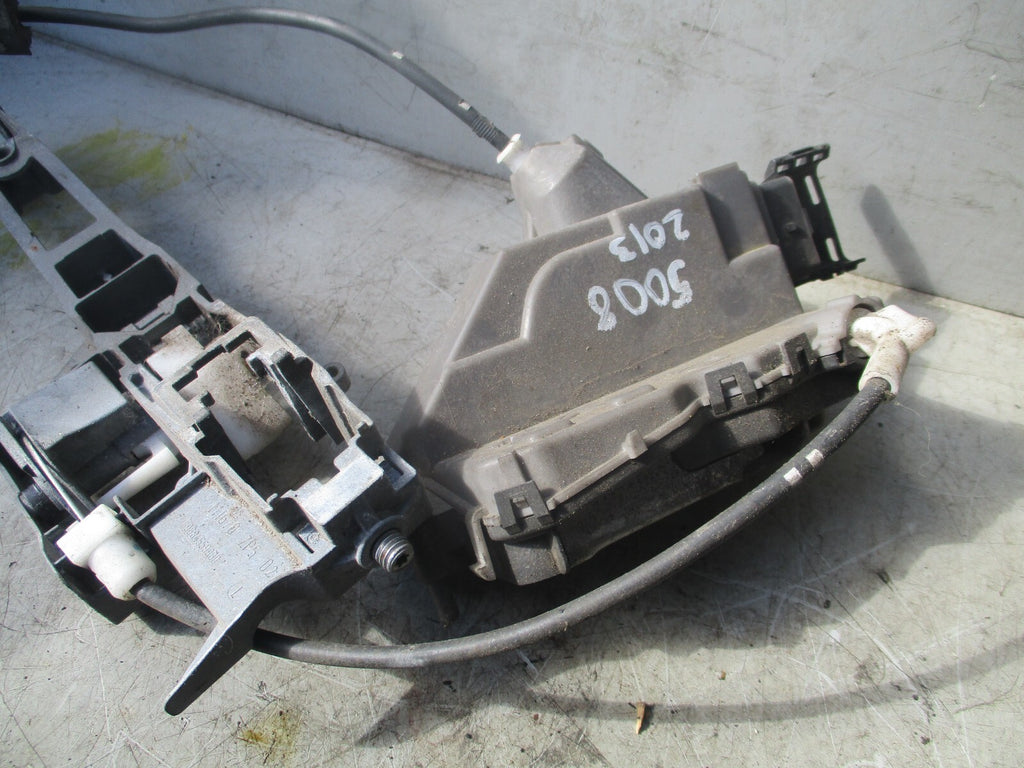 2013 PEUGEOT 5008 OSR REAR DRIVER SIDE DOOR LOCK 006241