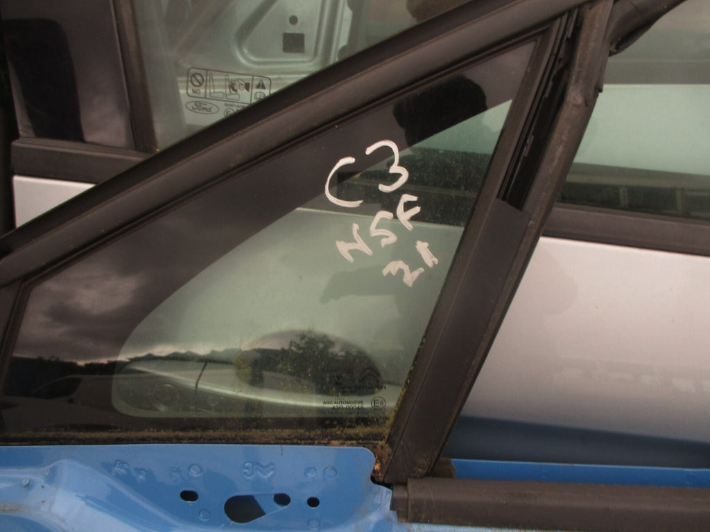 2021 CITROEN C3 MK3 PASSENGER SIDE FRONT LEFT DOOR COBALT BLUE