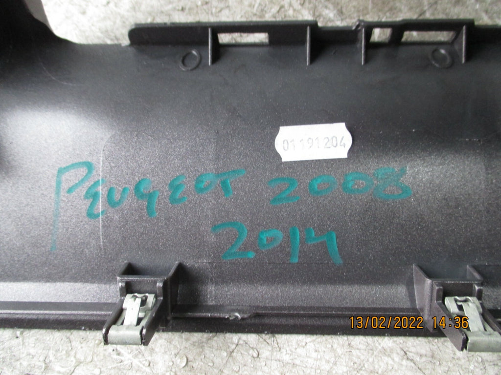 PEUGEOT 2008 2014 MK1 CENTRE DASHBOARD TRIM SURROUND WITH AIR VENTS 9875839677