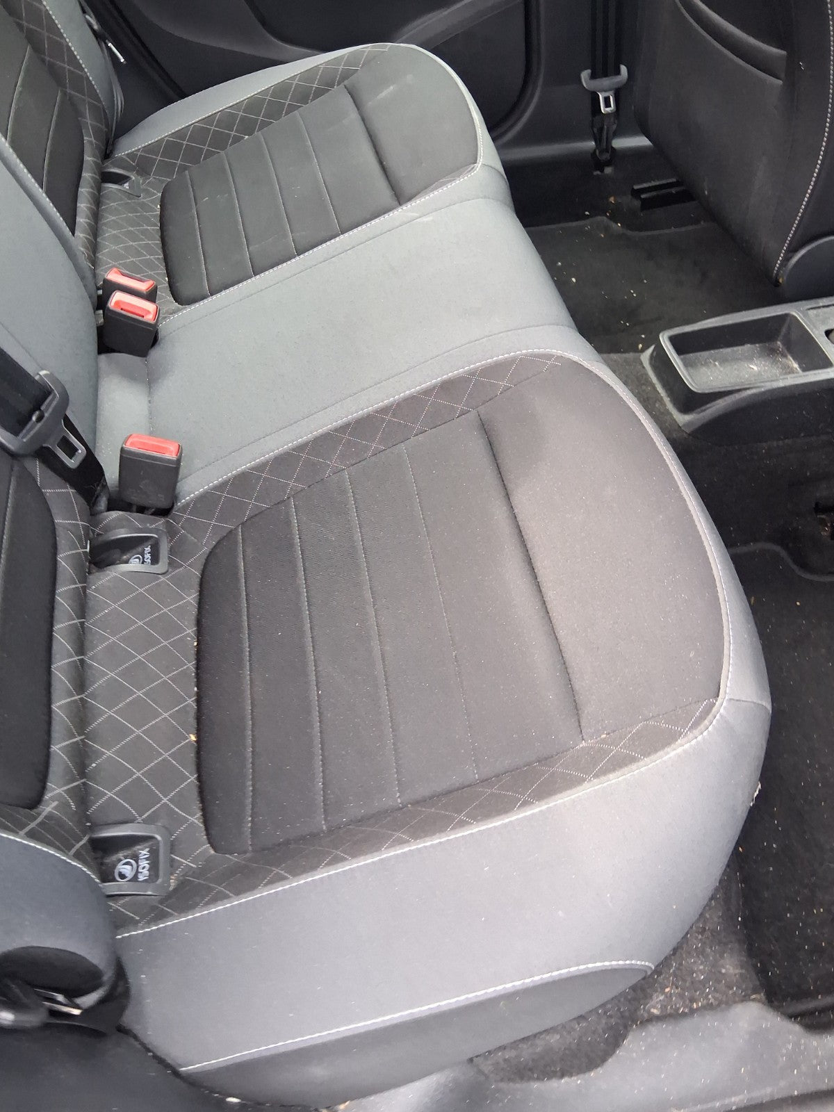 2020 SKODA FABIA MK3 NJ HATCHBACK COMPLETE REAR FABRIC SEATS SEAT