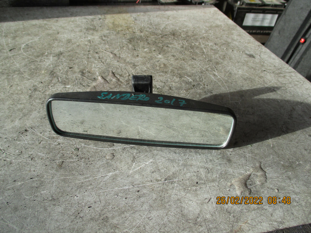 DACIA SANDERO 2017 INTERIOR REAR VIEW MIRROR ASSEMBLY UNIT