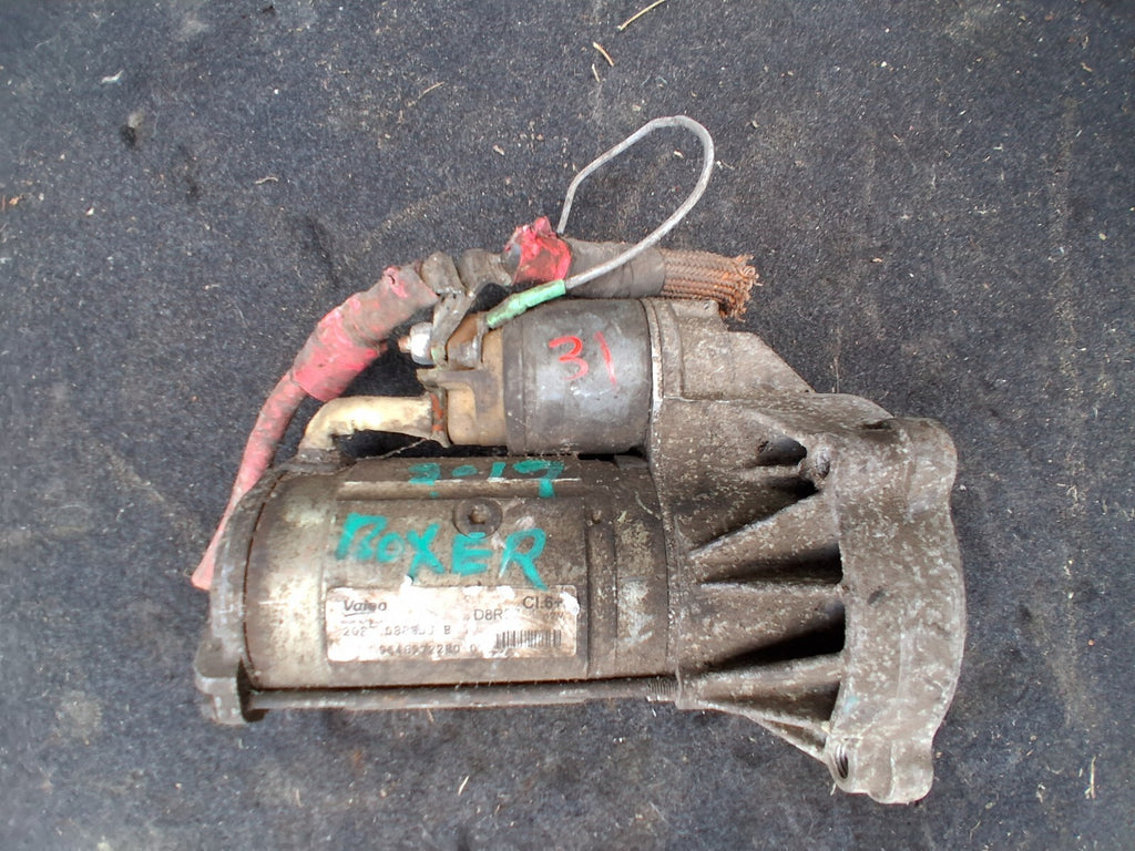PEUGEOT BOXER MK3 2017 2.0 HDI DIESEL STARTER MOTOR 9646972280