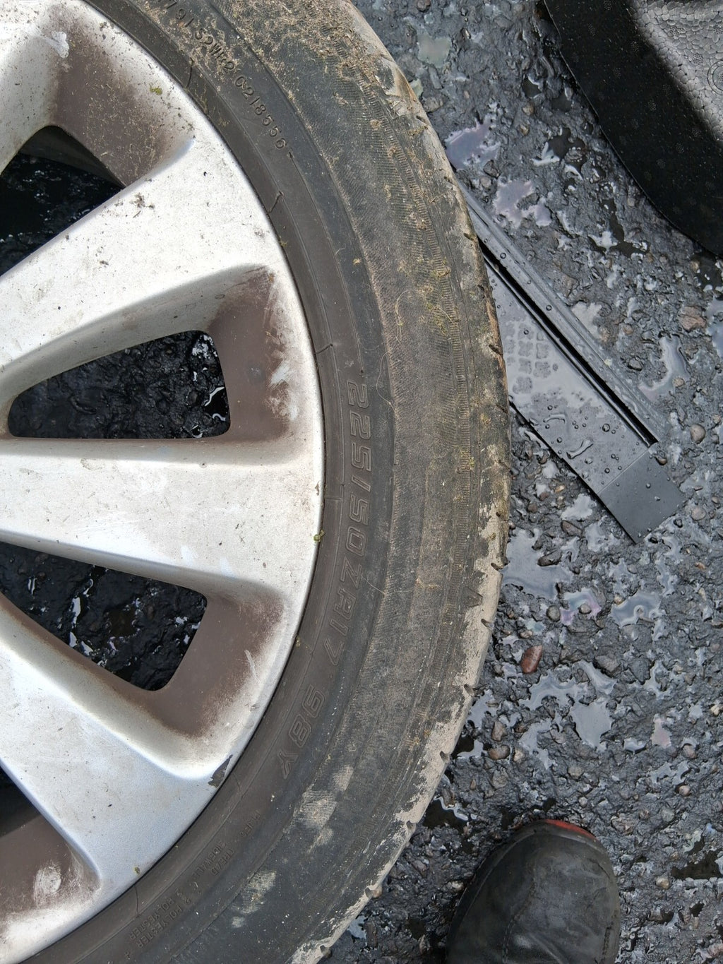 VAUXHALL ZAFIRA C MK3 2017 17 INCH ALLOY WHEEL WITH TYRE 225/50R17