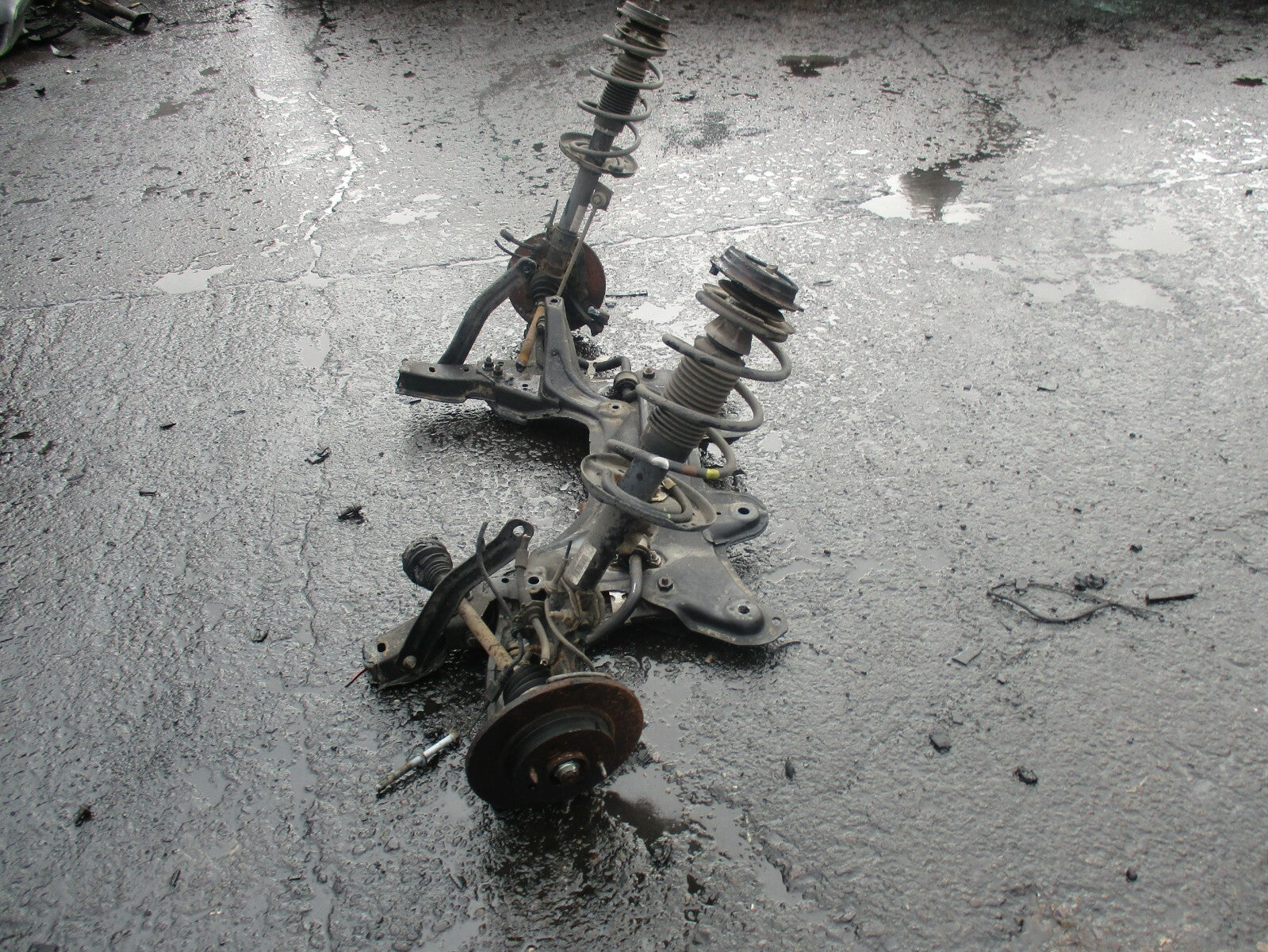 FORD KA RU8 (MK2) 2008-2014 1.2 (169A.4.000) FRONT SUSPENSION HUBS CRADLE SHOCKS