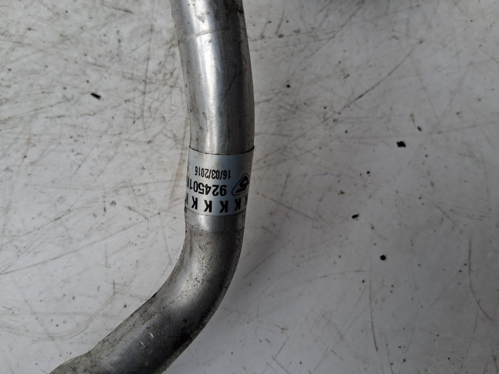2016 NISSAN JUKE F15 AC AIR CON PIPE 924501kk24