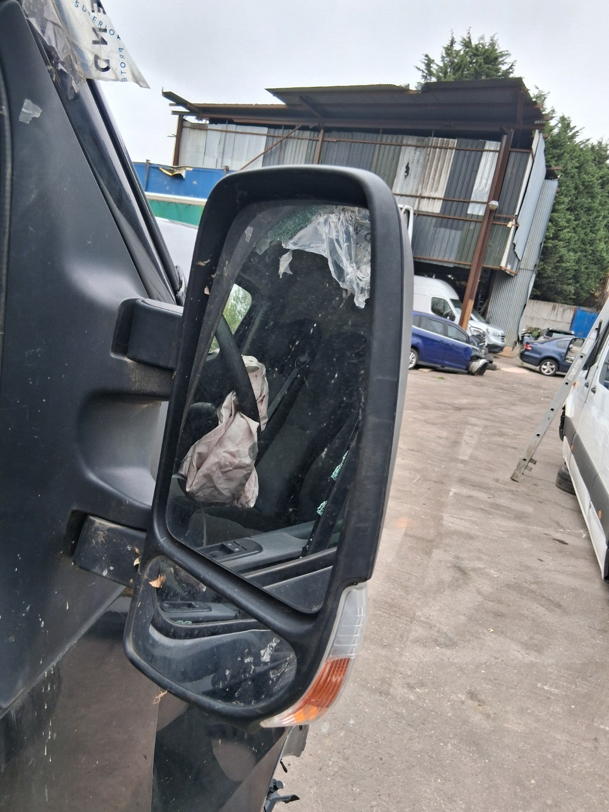 2021 NISSAN NV400 MK1 OSF DRIVER SIDE FRONT RIGHT WING MIRROR BLACK