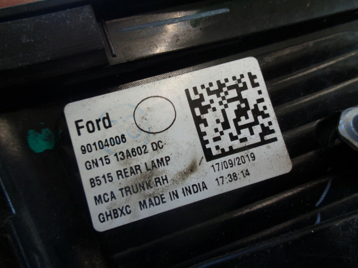 FORD ECOSPORT 2019 5 DOOR HATCHBACK OS DRIVER SIDE TAILGATE HANDLE GN1513A602