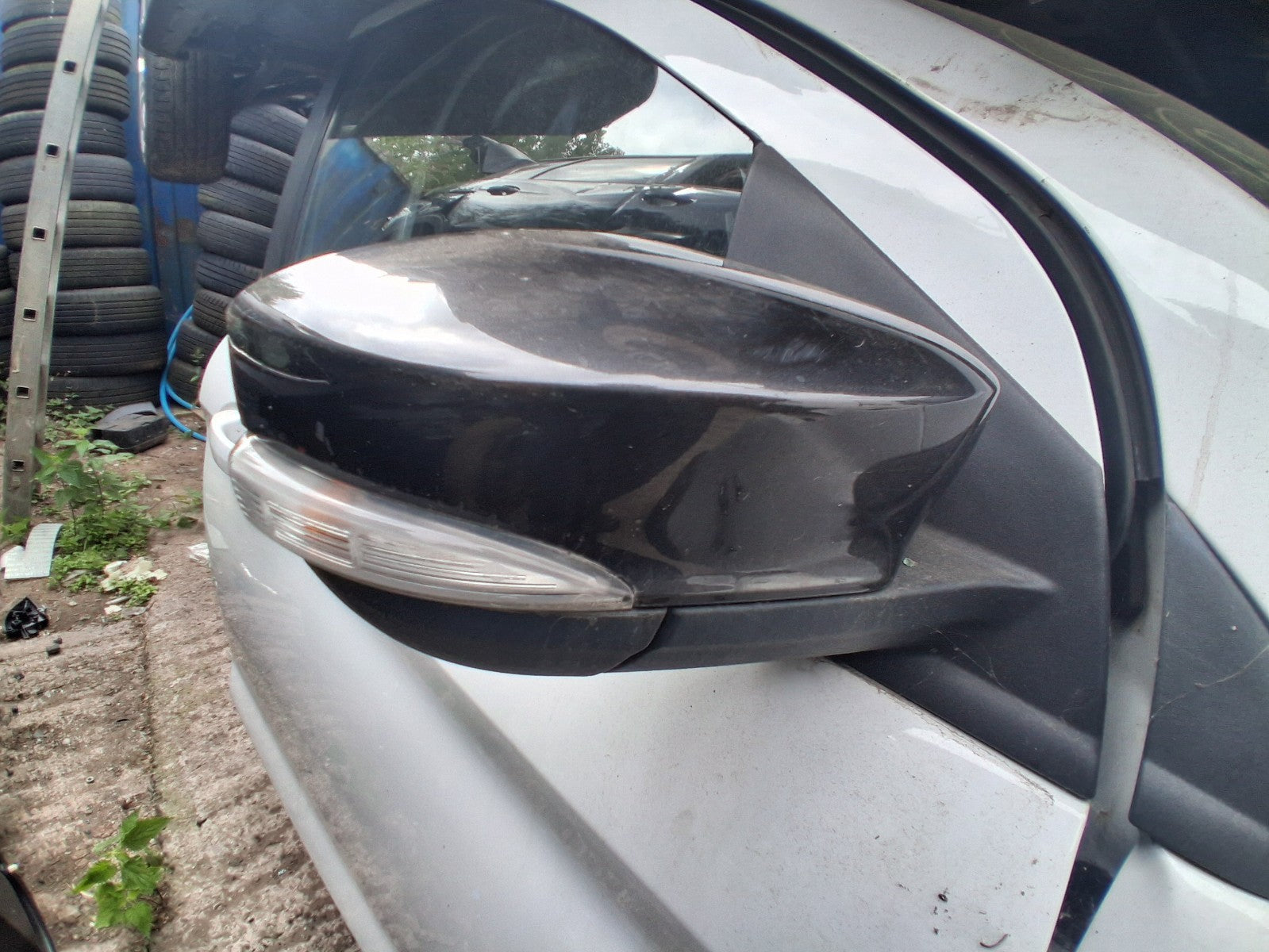 2018 FORD KA + PLUS MK3 OSF DRIVER SIDE POWER FOLD WING MIRROR BLACK