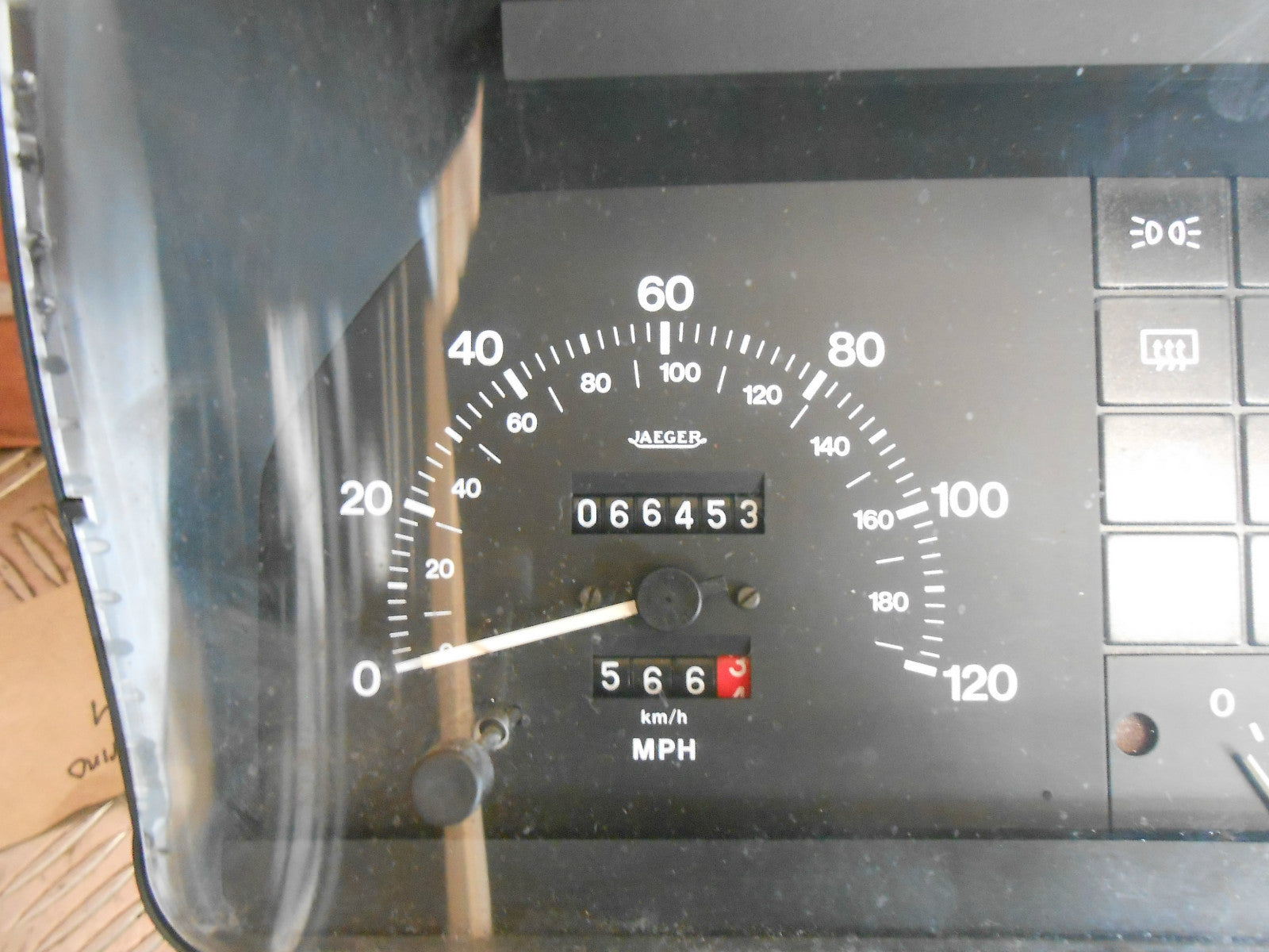 FIAT FIORINO 1994 1.3 CLOCKS SPEEDO INSTRUMENT CLUSTER FUEL GAUGE 51347501