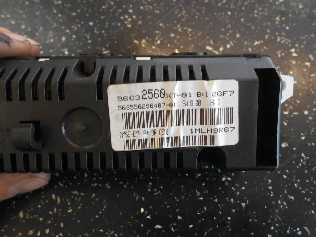 CITROEN C2 2007 DIGITAL DISPLAY SCREEN 96632560XT