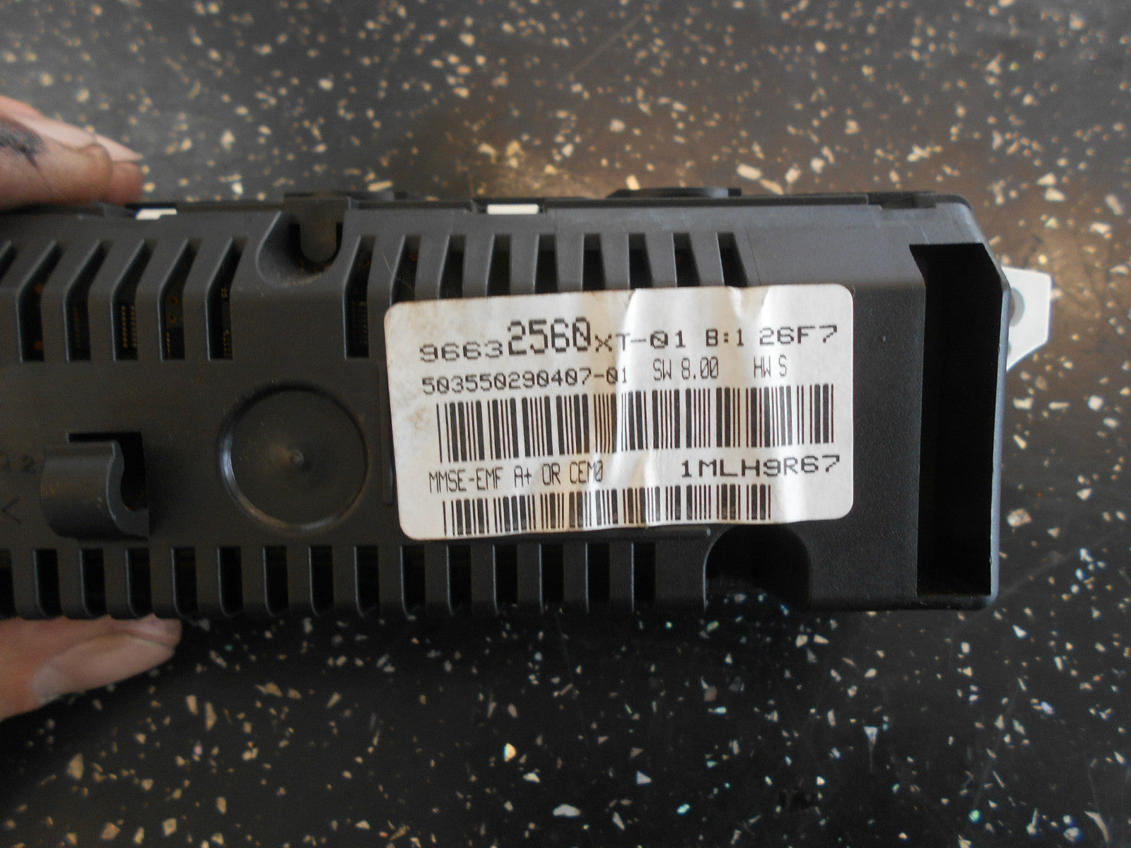 CITROEN C2 2007 DIGITAL DISPLAY SCREEN 96632560XT