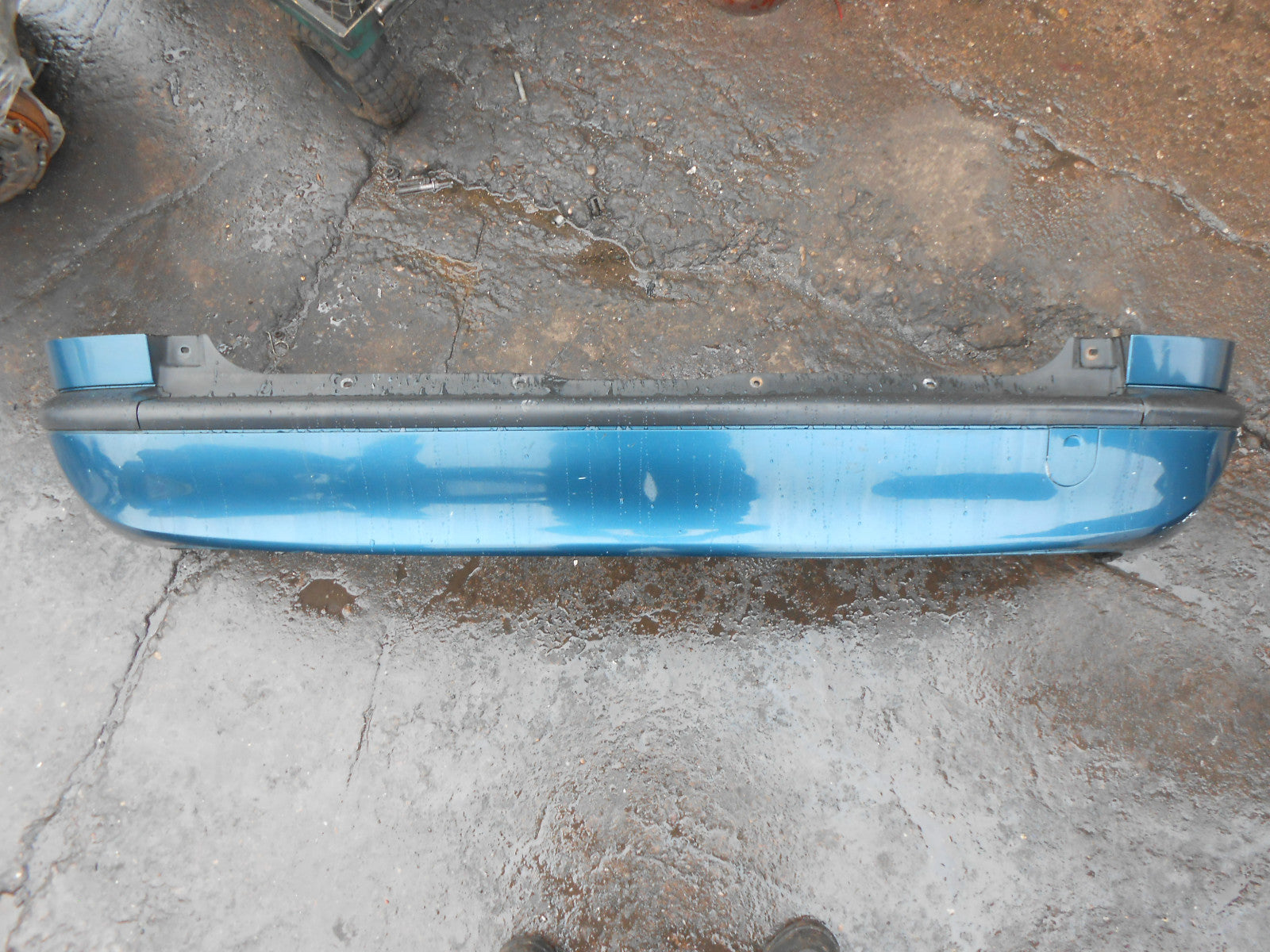 VAUXHALL ZAFIRA A 2001 REAR BUMPER GREEN