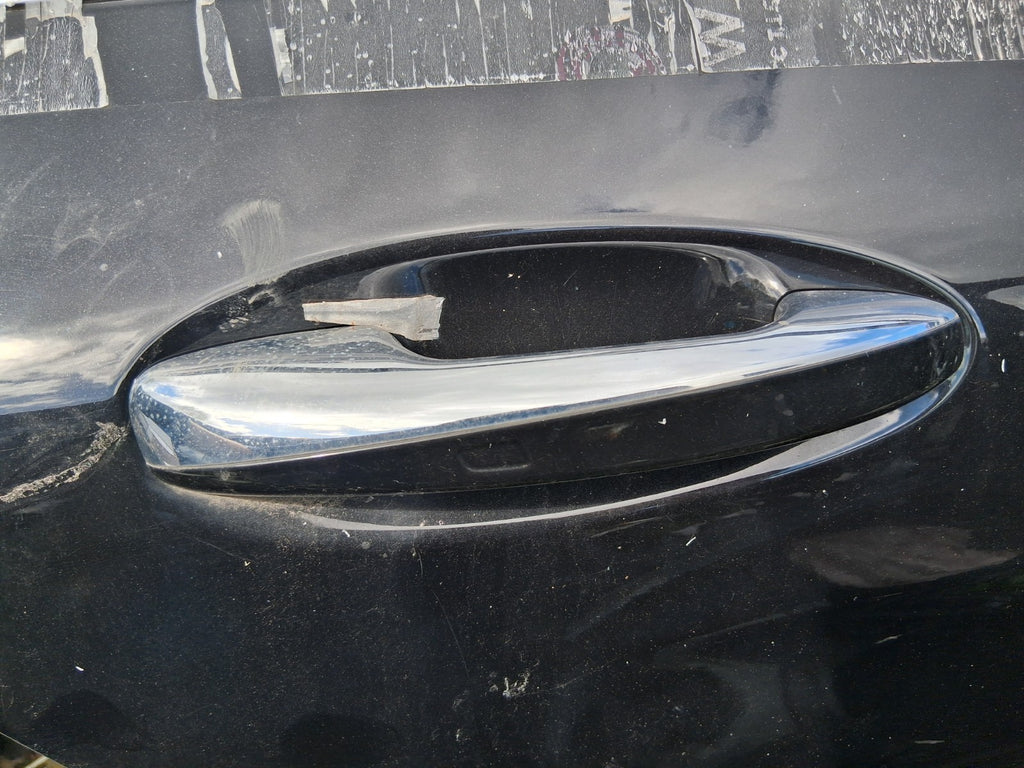 2016 MERCEDES C CLASS W205 OSR DRIVER SIDE REAR RIGHT EXTERIOR DOOR HANDLE BLACK