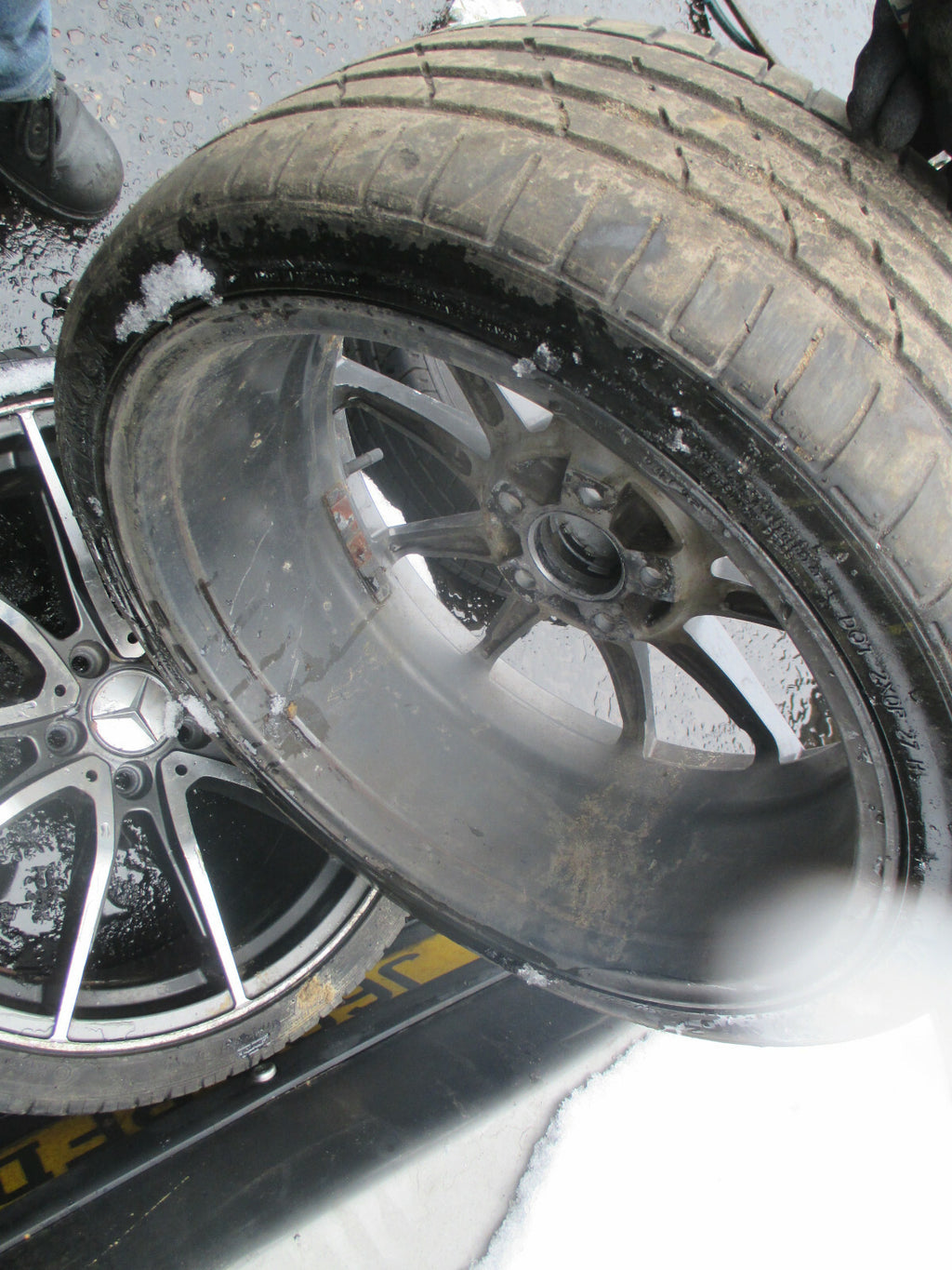 MERCEDES CLC CLASS W203 2010 19 INCH ALLOY WHEEL WITH TYRE 265/30R19