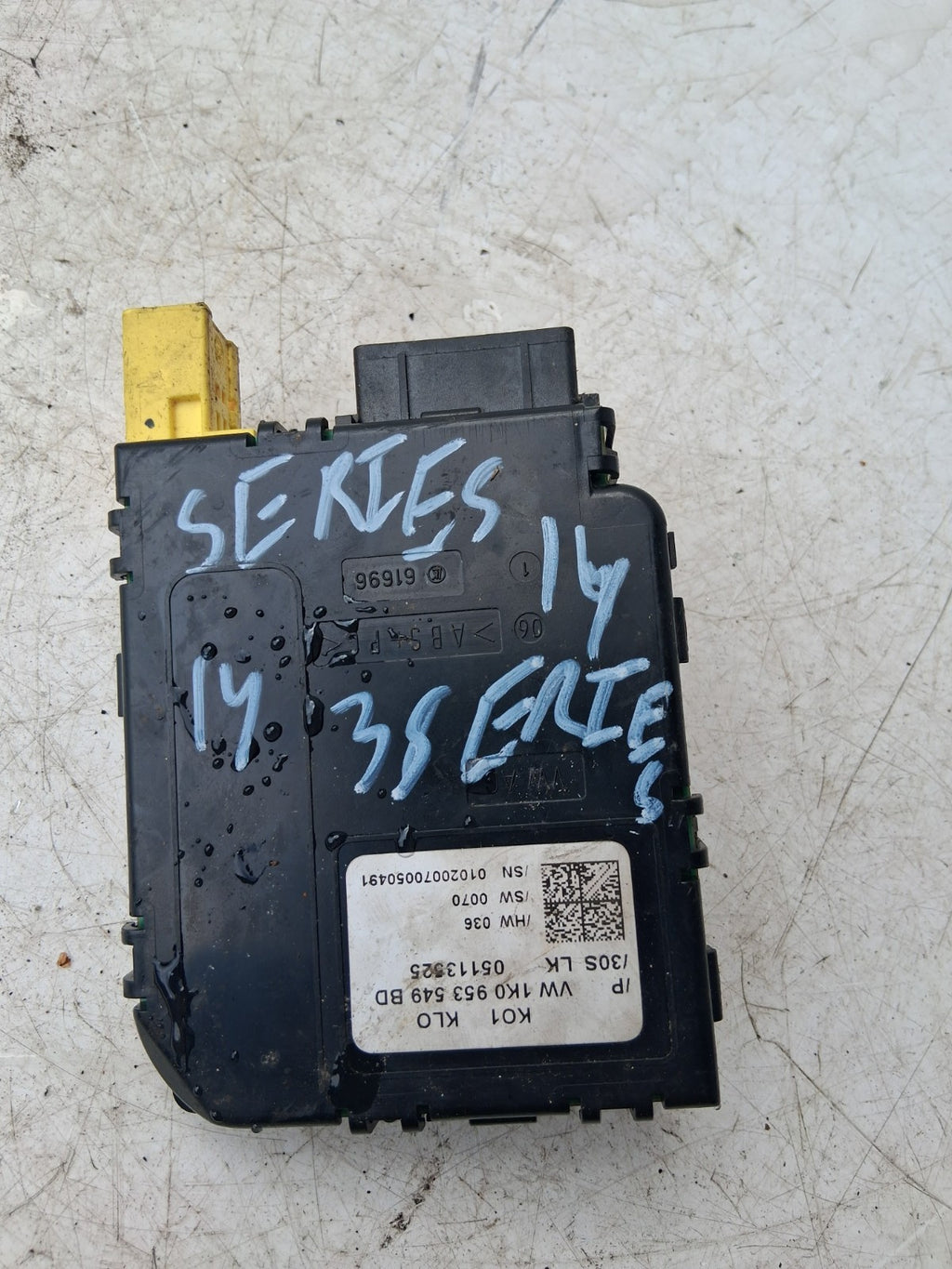 2014 BMW 3 SERIES F31 F30 STEERING ANGLE SENSOR 1K0953549BD