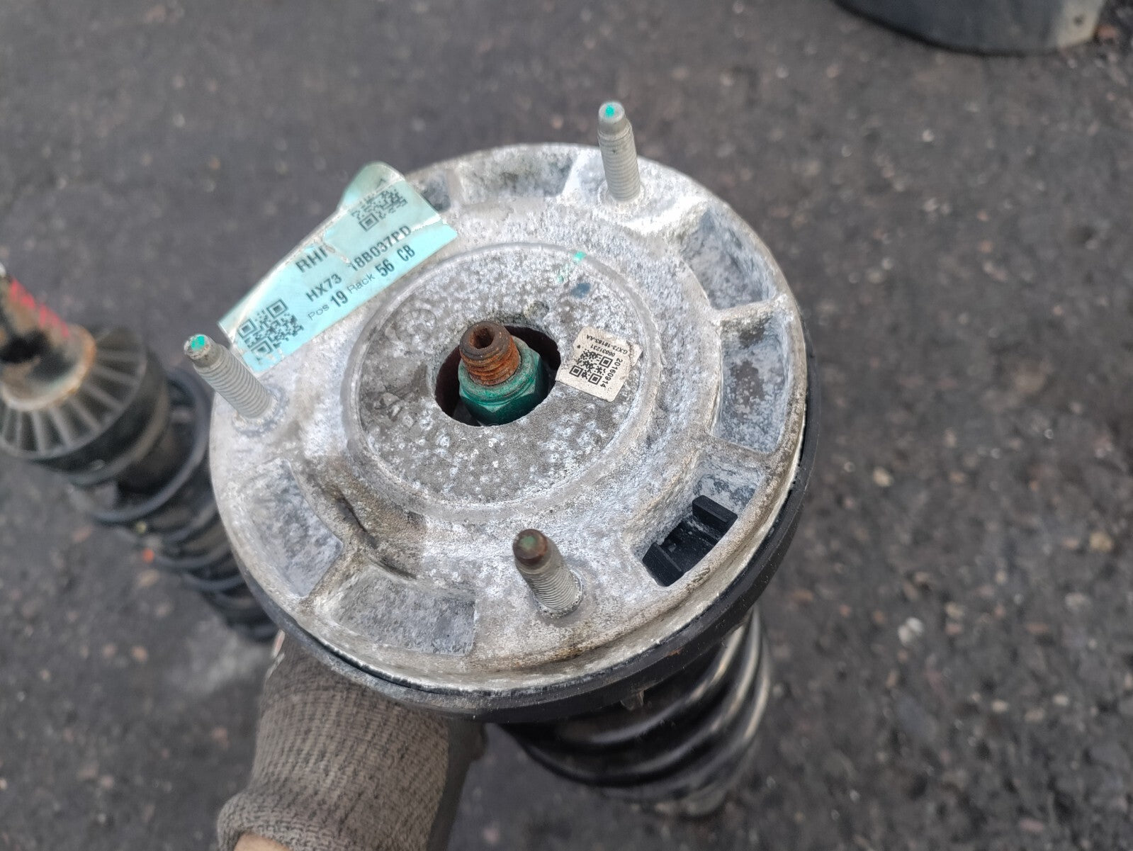 2017 JAGUAR XE X760 2.0 DIESEL OSF DRIVER SIDE SHOCK ABSORBER HX7318B037PD