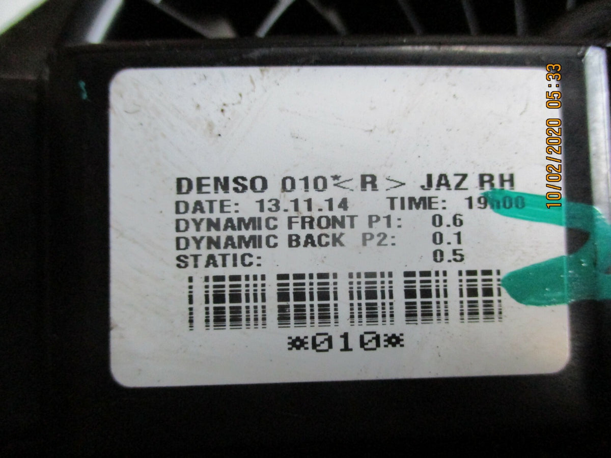 HONDA JAZZ MK3 2015 HEATER AIR FAN BLOWER MOTOR ASSEMBLY UNIT