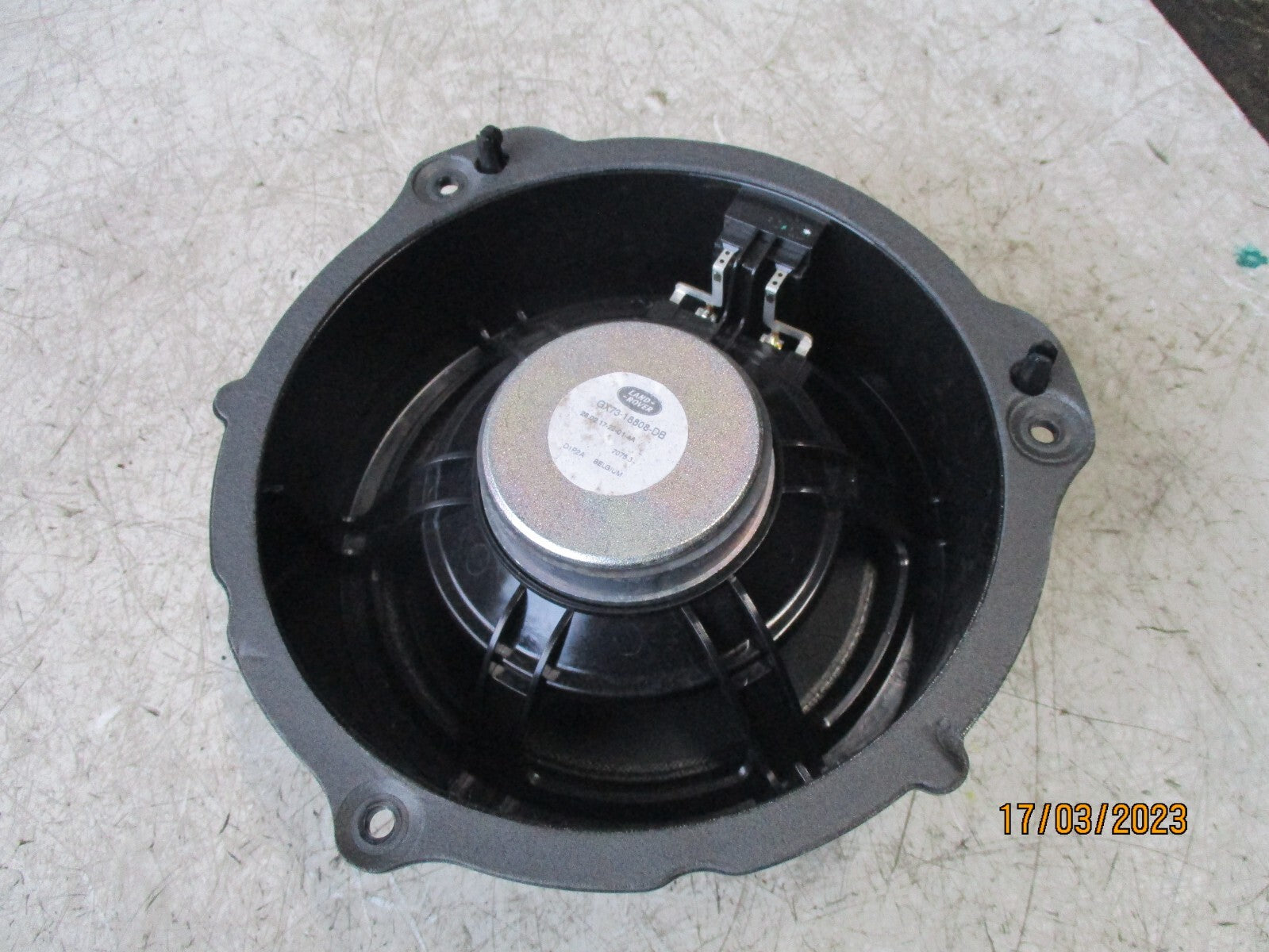 JAGUAR XE 2017 OSR DRIVER SIDE REAR DOOR SPEAKER GX7318808DB