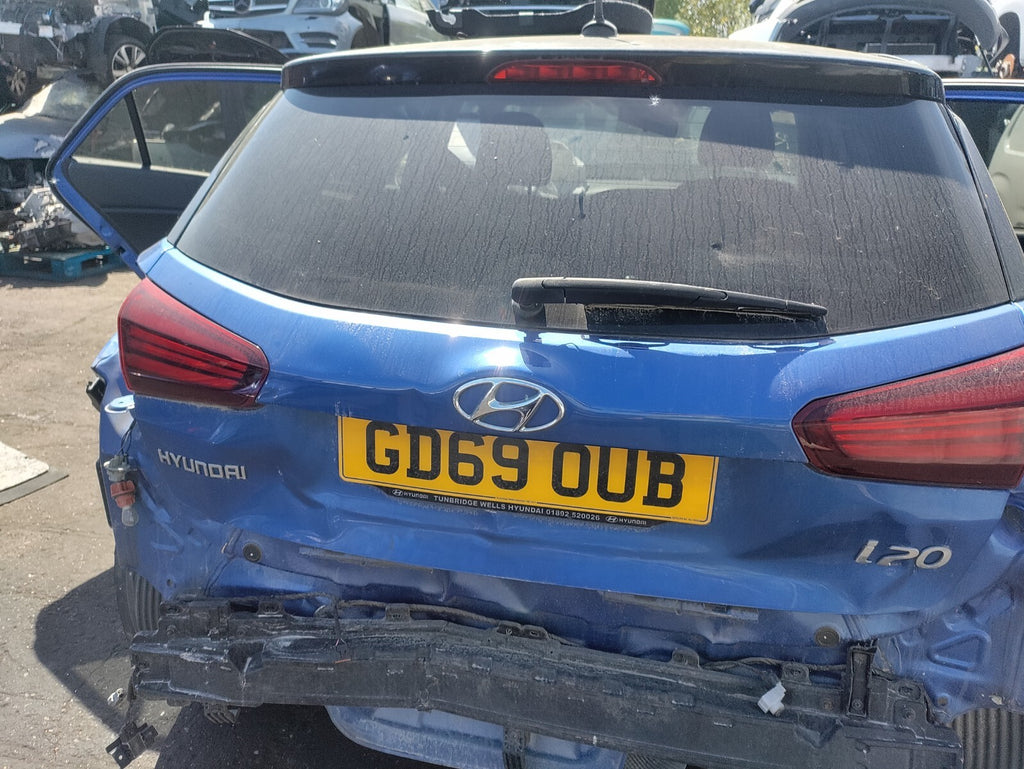 2019 HYUNDAI I20 MK2 FACELIFT BARE TAILGATE BOOTLID U24 CHAMPION BLUE PEARL