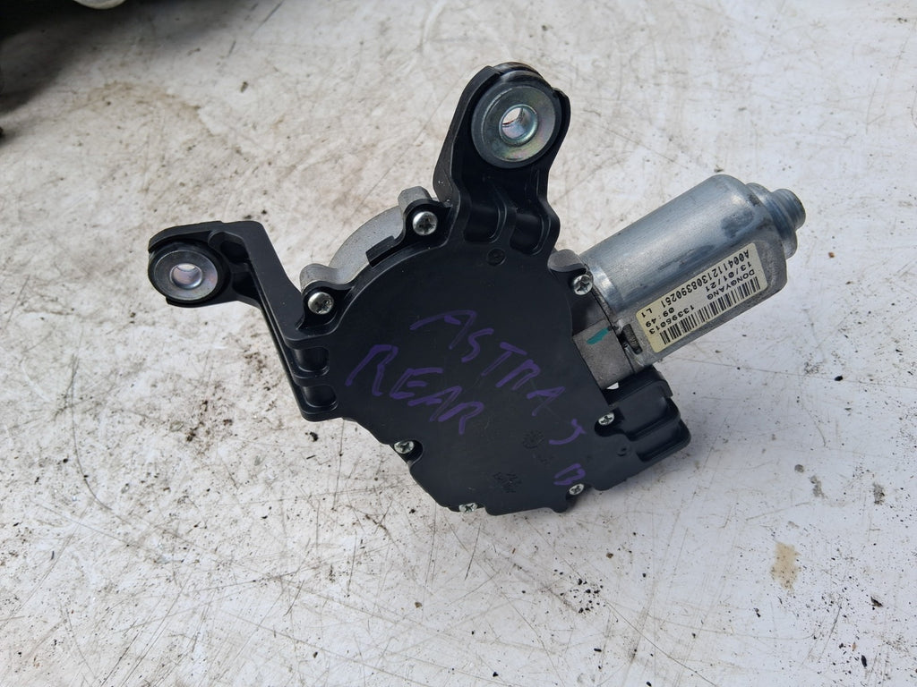 2013 VAUXHALL ASTRA J REAR WINDSCREEN WIPER MOTOR 13395013