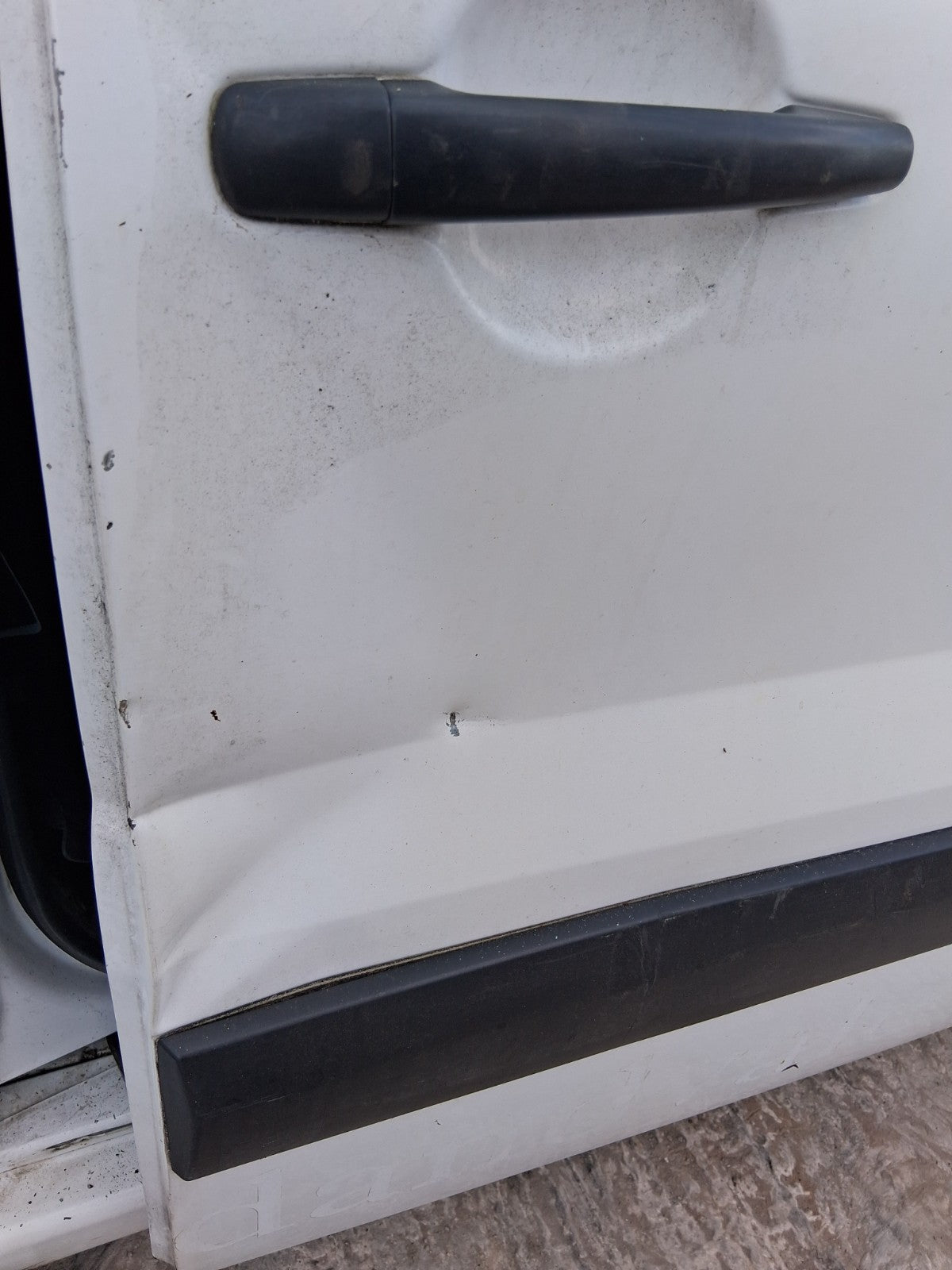 2016 CITROEN DISPATCH MK2 NS PASSENGER SIDE COMPLETE SLIDING DOOR WHITE