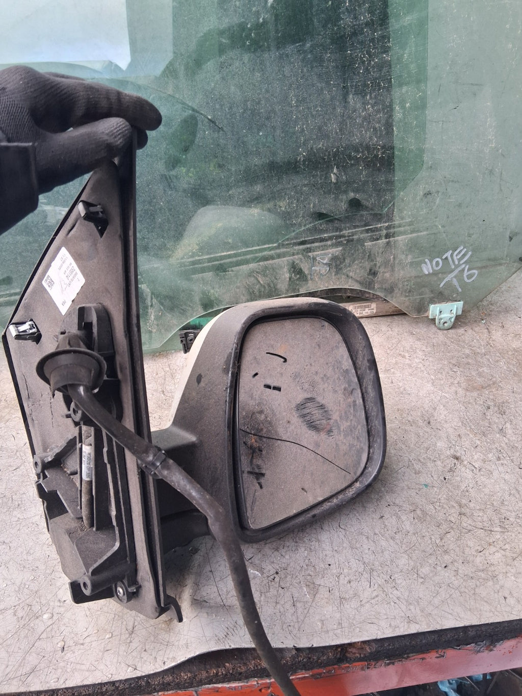 2021 VAUXHALL VIVARO  OSF DRIVER SIDE FRONT RIGHT WING MIRROR 98087012XT