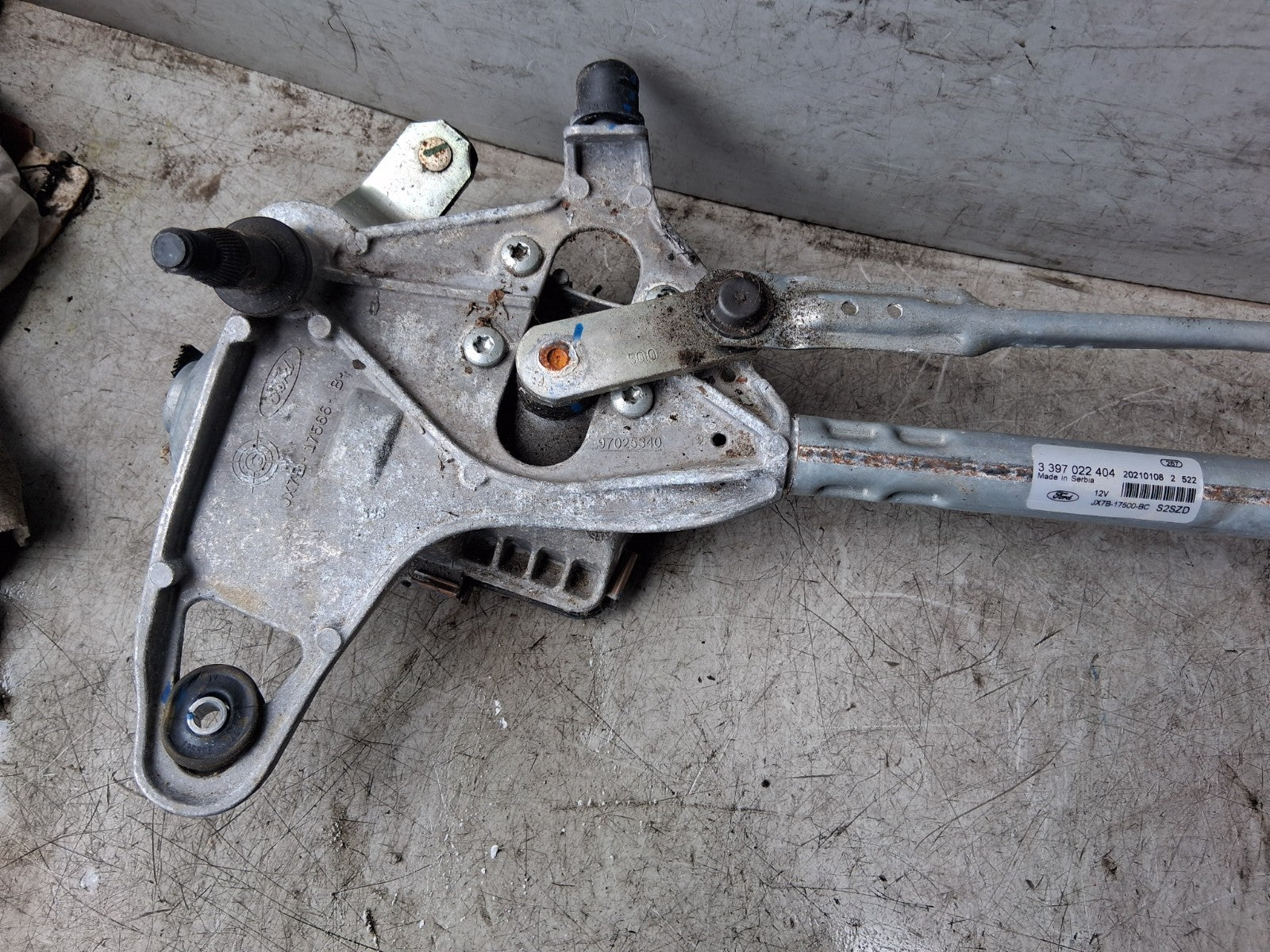 2021 FORD FOCUS MK4 FRONT WINDSCREEN WIPER MOTOR & LINKAGE JX7B17500