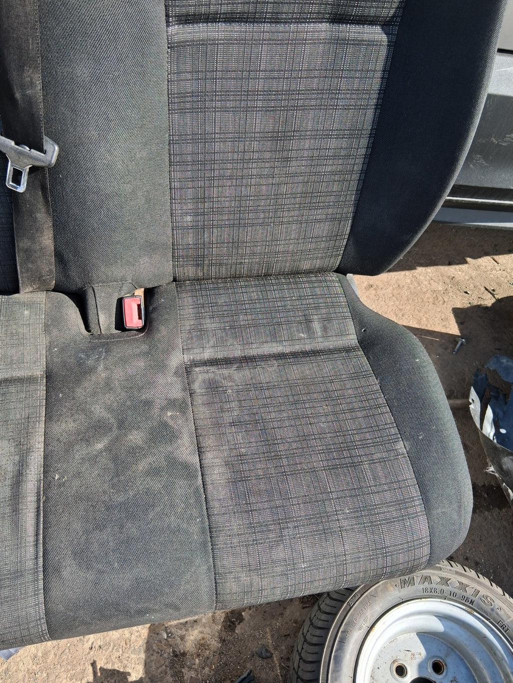 2016 MERCEDES SPRINTER W906 NSF PASSENGER SIDE FRONT SEAT WITH BASE