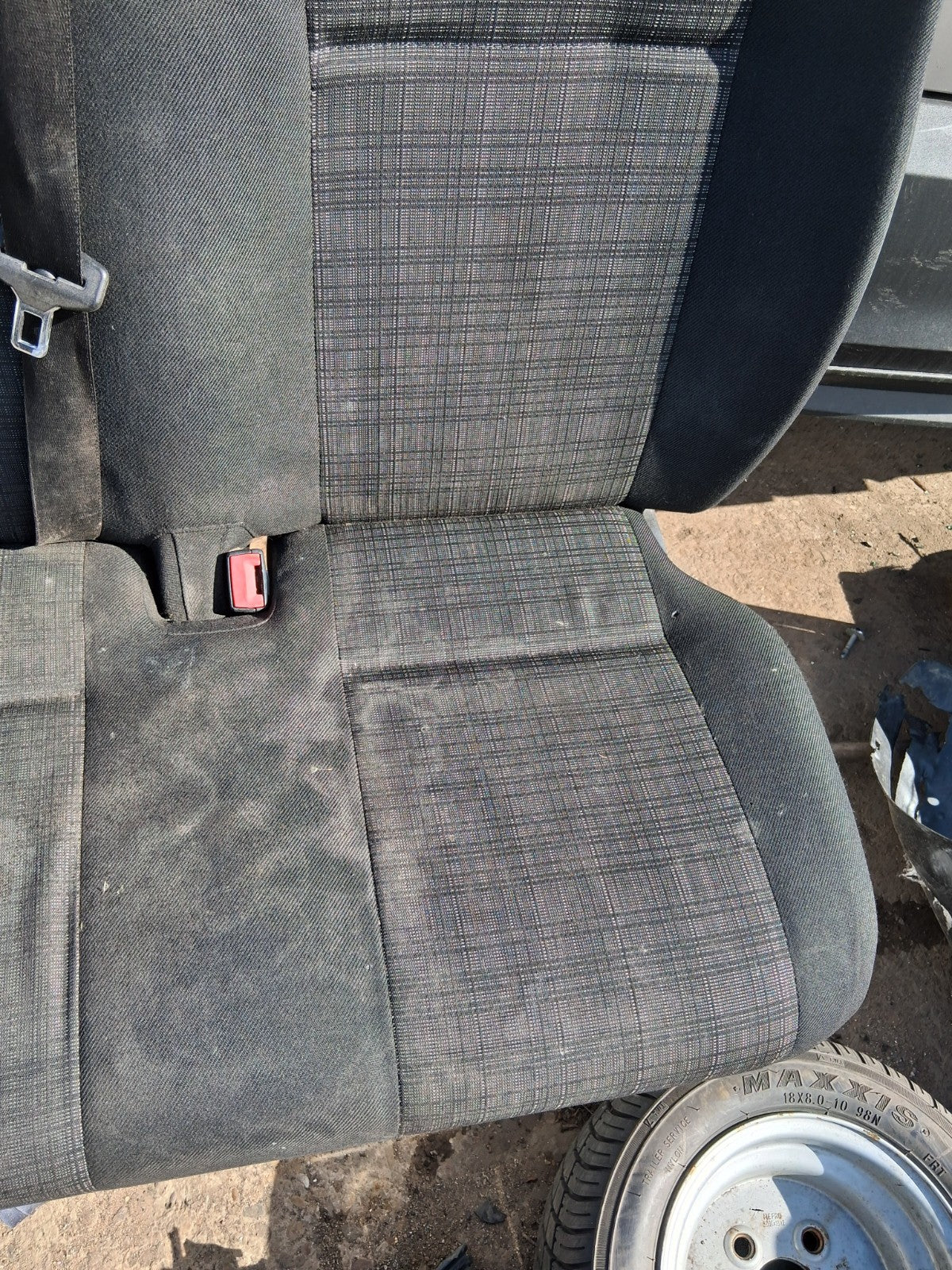 2016 MERCEDES SPRINTER W906 NSF PASSENGER SIDE FRONT SEAT WITH BASE