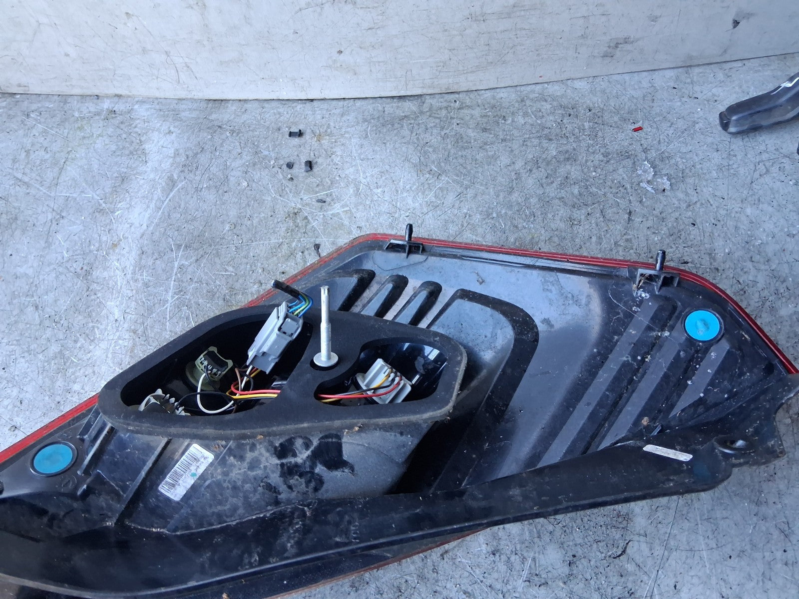 2017 FORD FIESTA MK7 OSR DRIVER SIDE TAIL LIGHT C1BB13404A