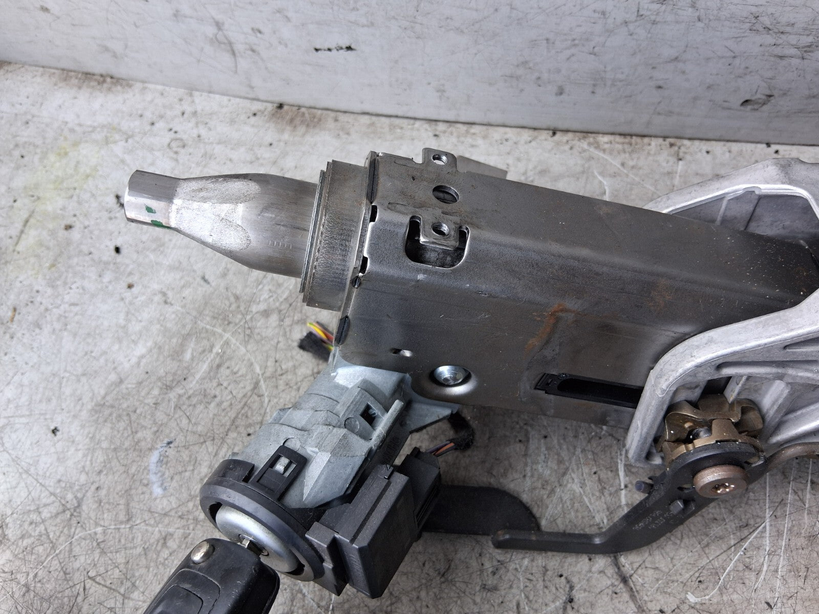 2013 FORD S MAX MK1 STEERING COLUMN & IGNITION BARREL WITH KEY 6G9N3C529
