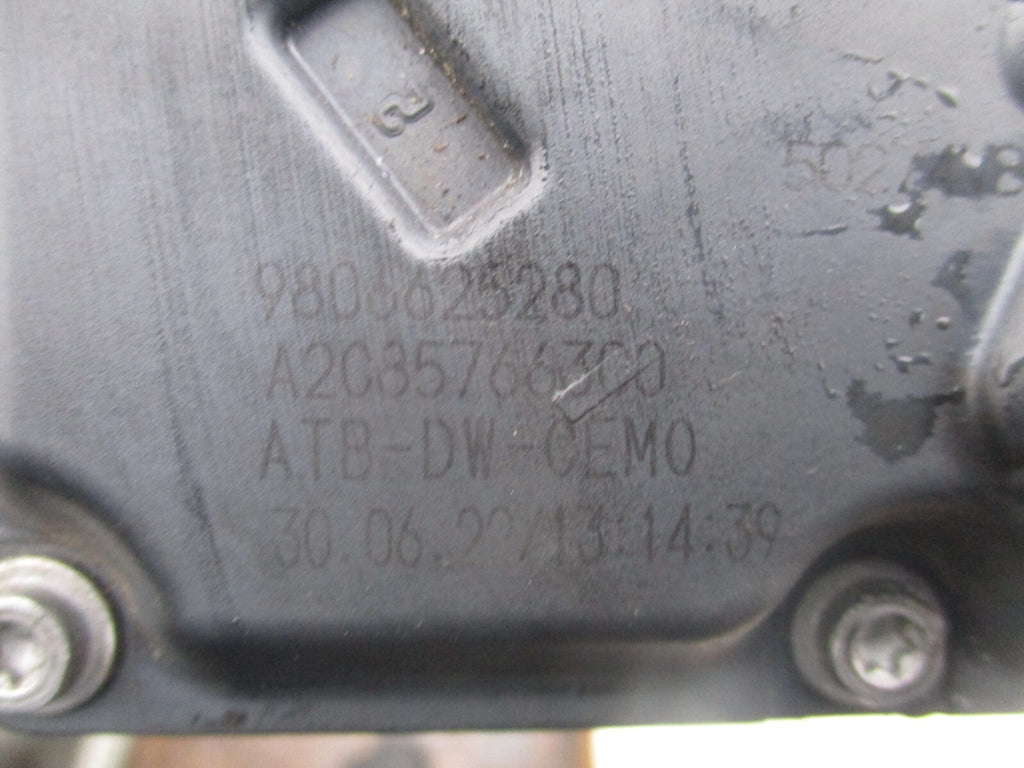 2023 VAUXHALL MOVANO 2.2 HDI DIESEL THROTTLE BODY 9806625280