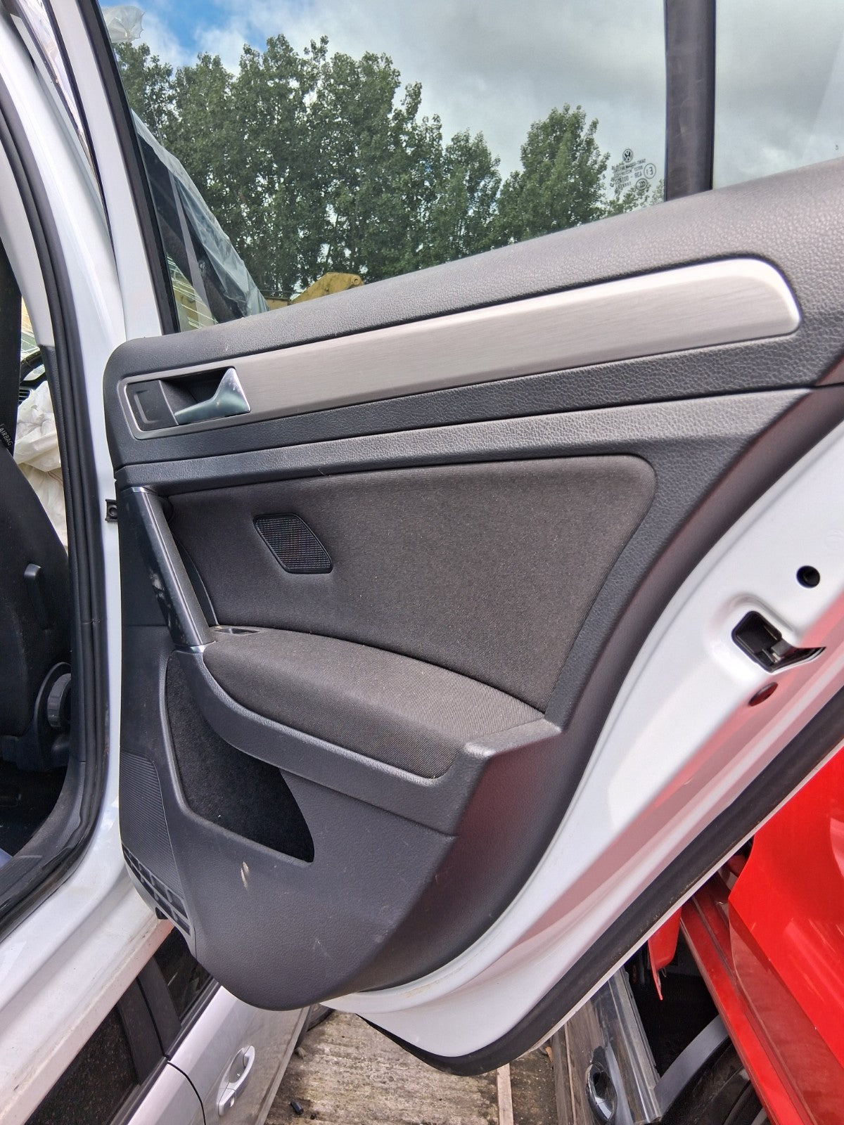 2016 VOLKSWAGEN GOLF MK7 OSR DRIVER SIDE REAR RIGHT WINDOW MOTOR & REGULATOR