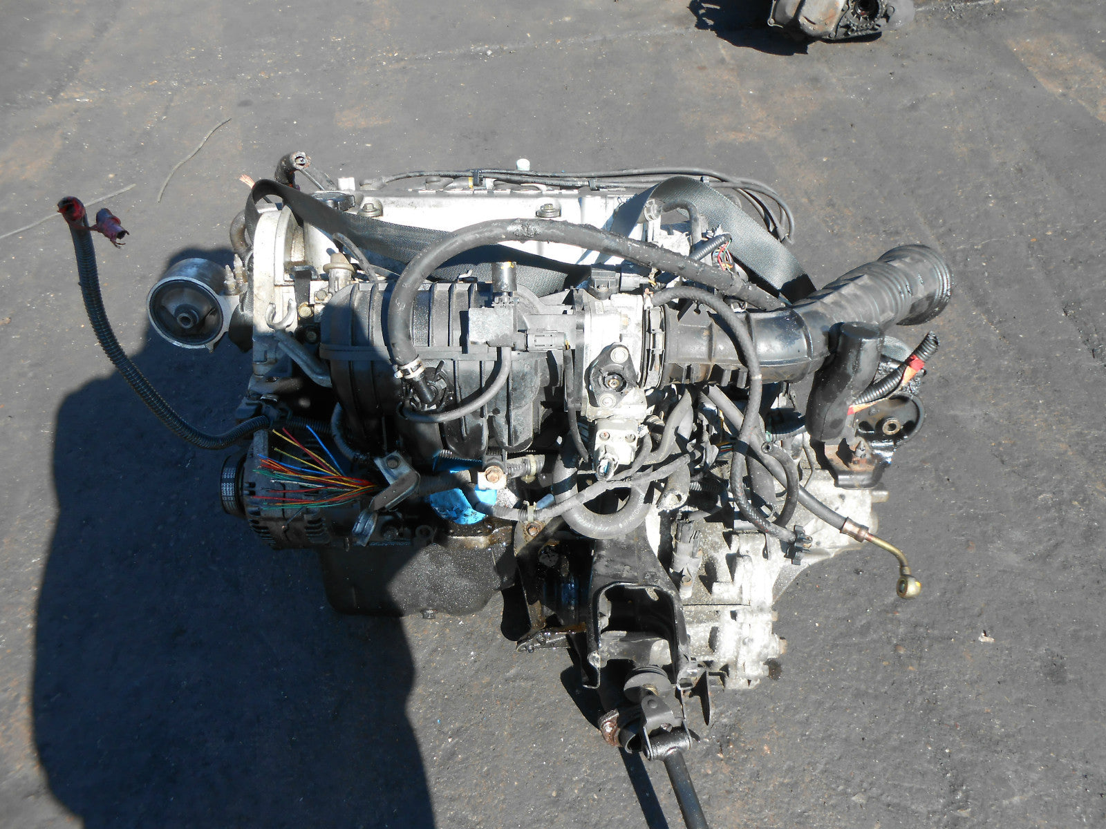 HONDA CIVIC 1996 1.4 16V COMPLETE ENGINE & 5 SPEED MANUAL GEARBOX D14A8