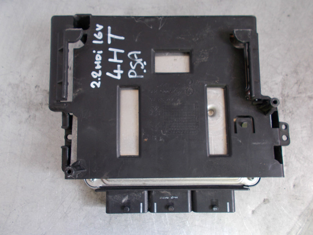 2010 CITROEN C6 2.2 HDI 16V DIESEL ENGINE CONTROL UNIT ECU 0281015514 9665926880