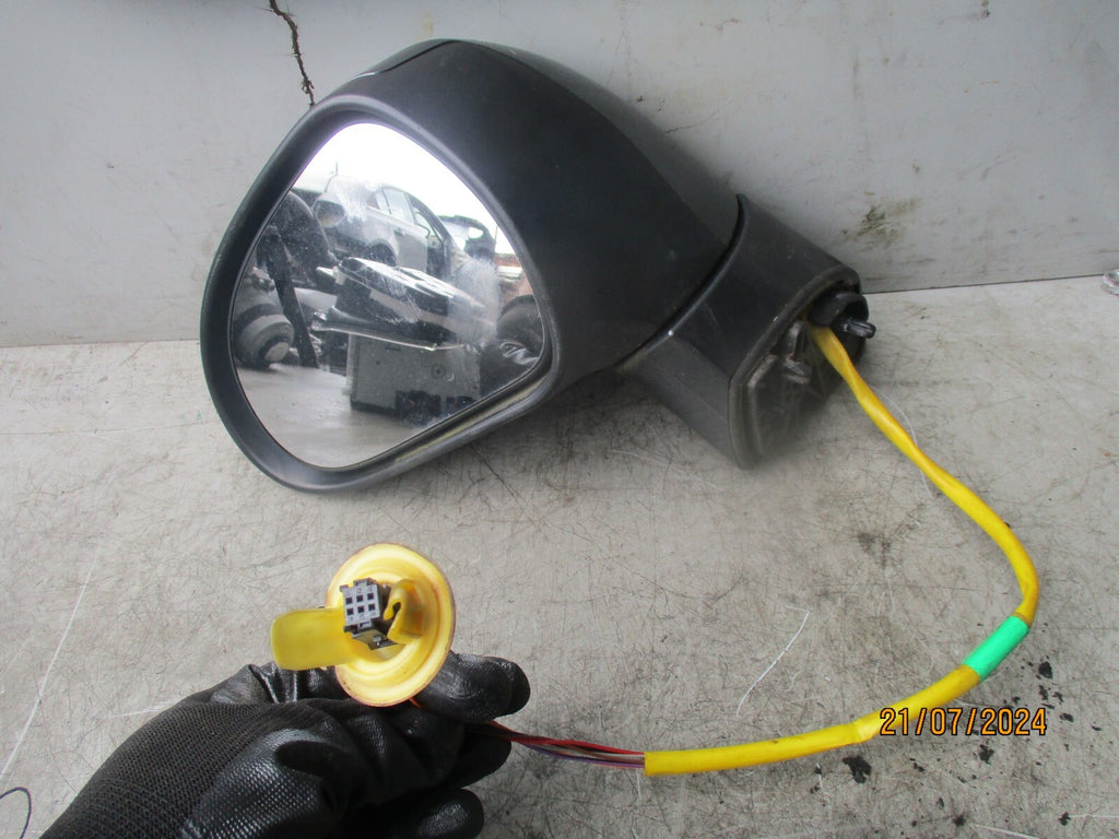 2009 PEUGEOT 308 MK1 NSF PASSENGER SIDE ELECTRIC WING MIRROR SHARK GREY KTP