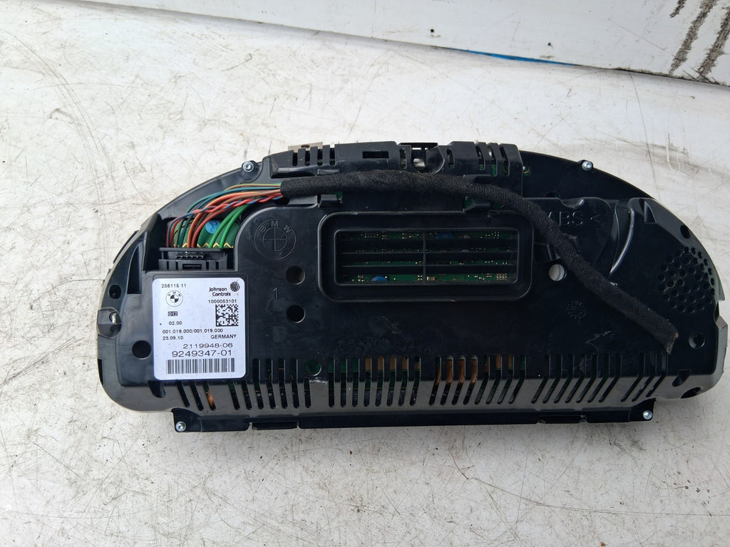 2010 BMW 5 SERIES F10 2.0 DIESEL MANUAL SPEEDO INSTRUMENT CLUSTER 9249347